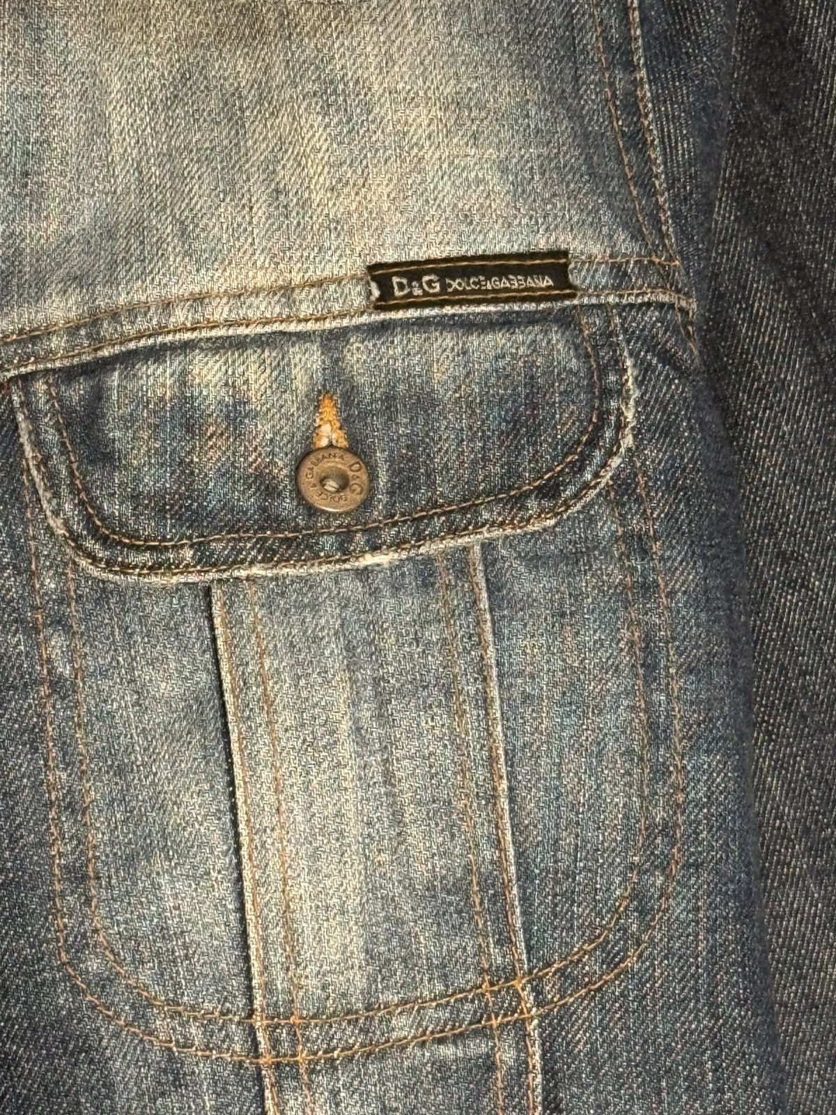Dolce & Gabbana Dolce Gabbana jeans jacket vintage Size S / US 4 / IT 40 - 3 Thumbnail