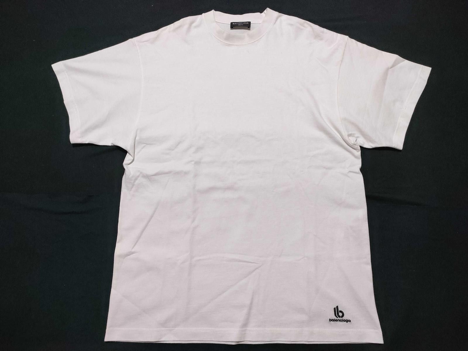 Balenciaga Balenciaga White T-Shirt Size US L / EU 52-54 / 3 - 1 Thumbnail