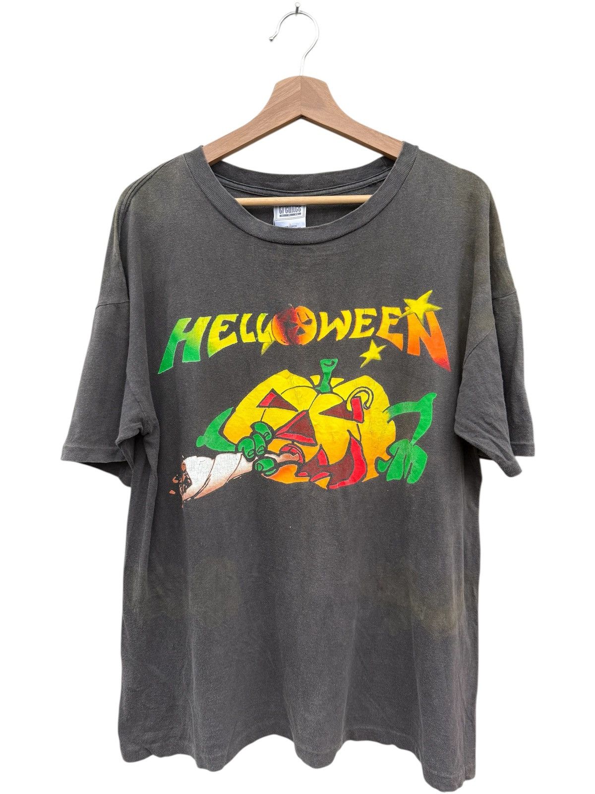 Band Tees Vintage Helloween band tee Size US L / EU 52-54 / 3 - 1 Thumbnail