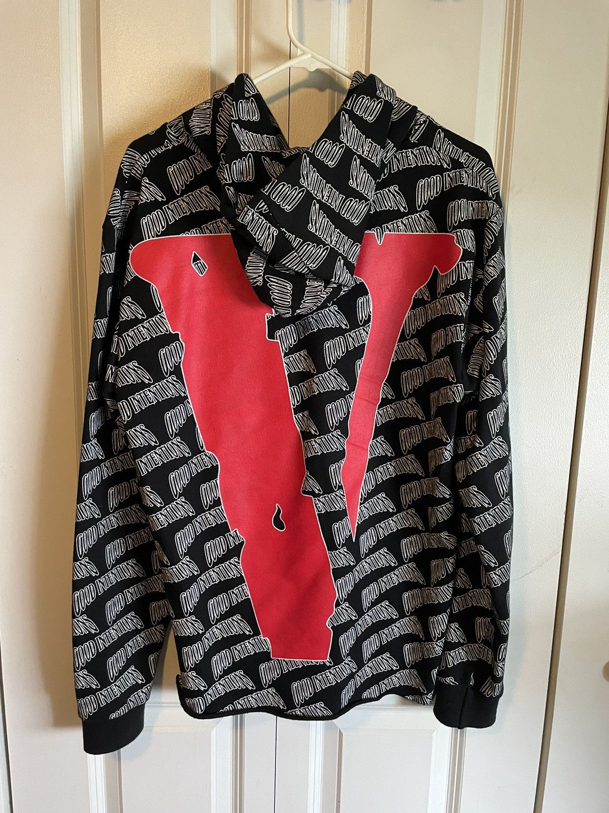 Vlone VLONE NAV GOOD INTENTIONS HOODIE Size US M / EU 48-50 / 2 - 2 Thumbnail
