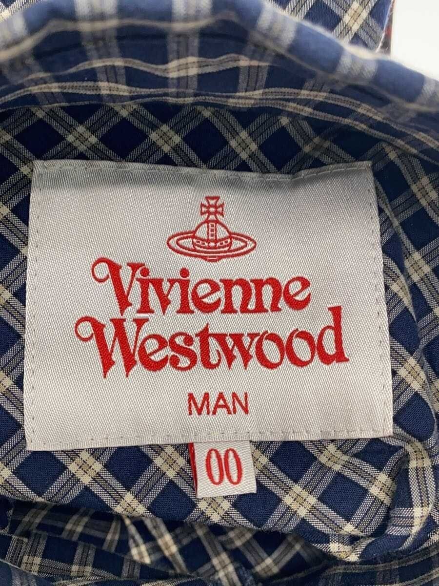 Vivienne Westwood Reconstructed Plaid Orb Oversized Button Shirt Size US M / EU 48-50 / 2 - 4 Thumbnail