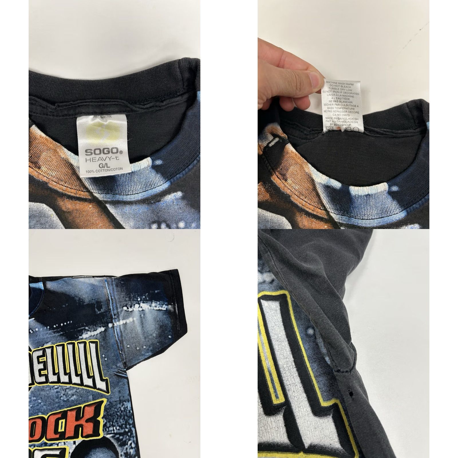 Vintage VINTAGE WWF The Rock Tee Large AOP Rare If You Smell What The Rocks Cooking Shirt Size US L / EU 52-54 / 3 - 8 Thumbnail