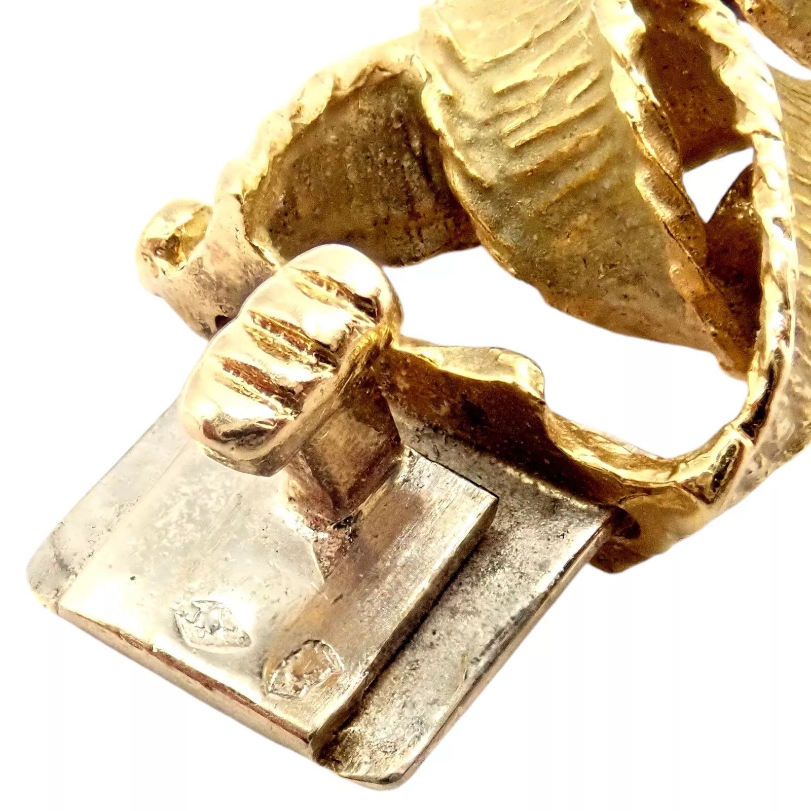 Tiffany & Co. 18k Yellow Gold France Ribbon Curb Bracelet 1987 Size ONE SIZE - 6 Thumbnail