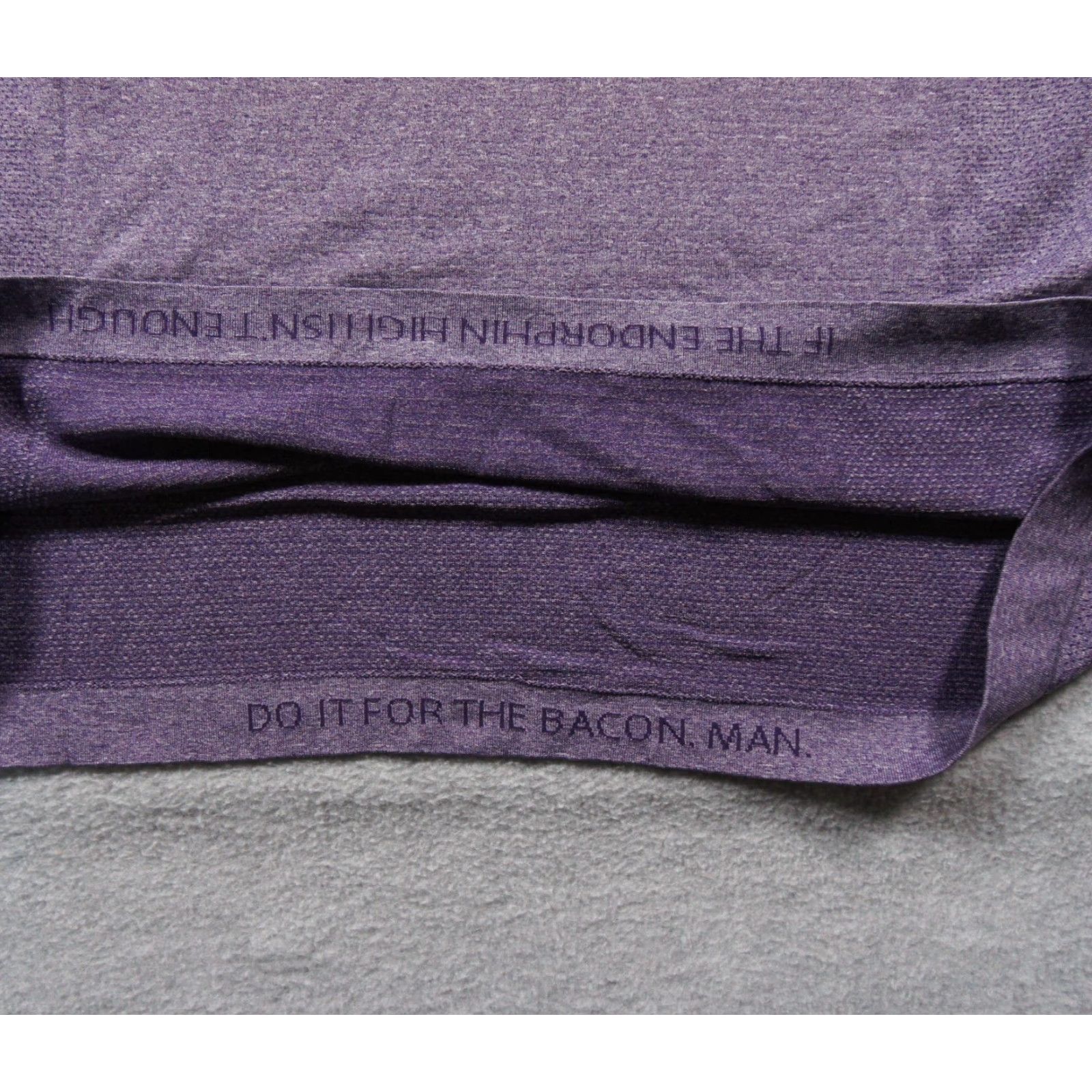 Lululemon Lululemon Shirt Mens Small Purple Activewear Workout Gym Training Tee Vneck Mens Small Purple Activewear Tee Size US S / EU 44-46 / 1 - 5 Thumbnail