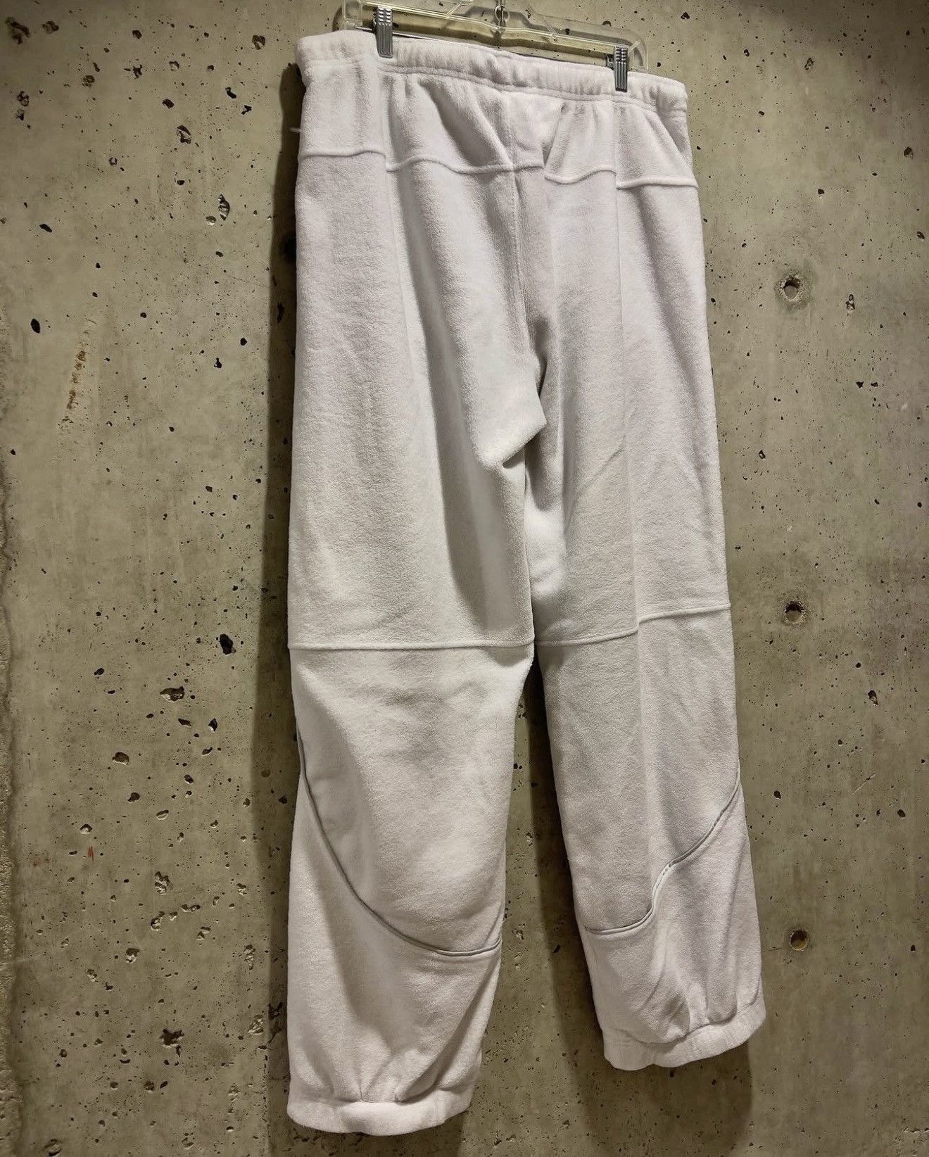 Other Y2K NIKE FLEECE JOGGER TRIPPLE WHITE Size US 36 / EU 52 - 3 Thumbnail