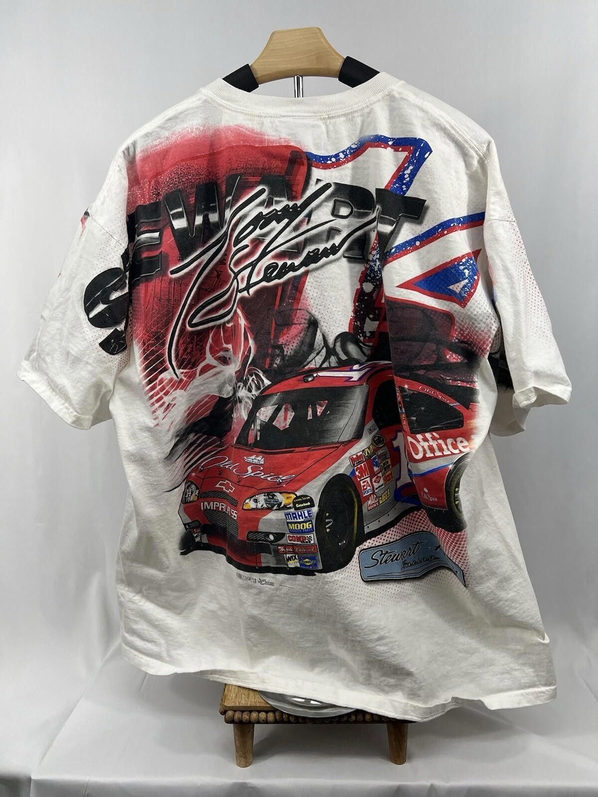 Chase Authentics Vintage Tony Stewart All Over Print NASCAR T Shirt 2XL, #TG Size US XXL / EU 58 / 5 - 5 Thumbnail