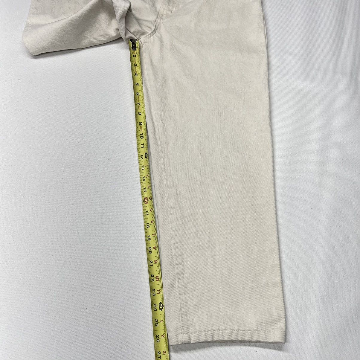 Vintage VTG Bluenotes Jeans Straight Beige Tan Pants Denim Workwear Size US 34 / EU 50 - 22 Thumbnail