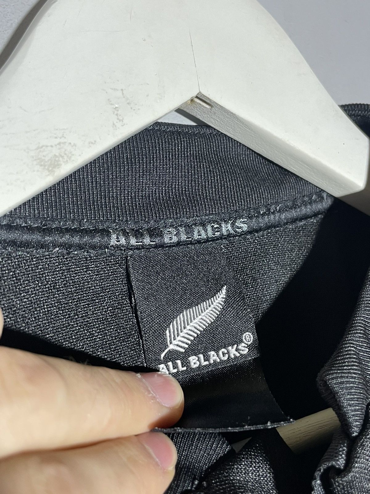 Adidas All Black New Zealand Y2k Streetwear Adidas Shirt Jersey Size US M / EU 48-50 / 2 - 8 Thumbnail