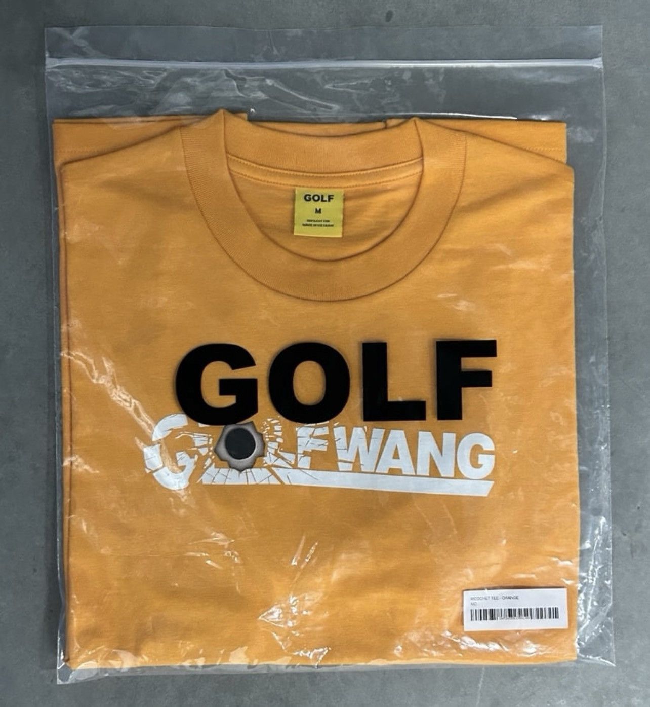 Golf Wang RICOCHET TEE (SIZE M) (ORANGE) - GOLF WANG Size US XL / EU 56 / 4 - 1 Preview