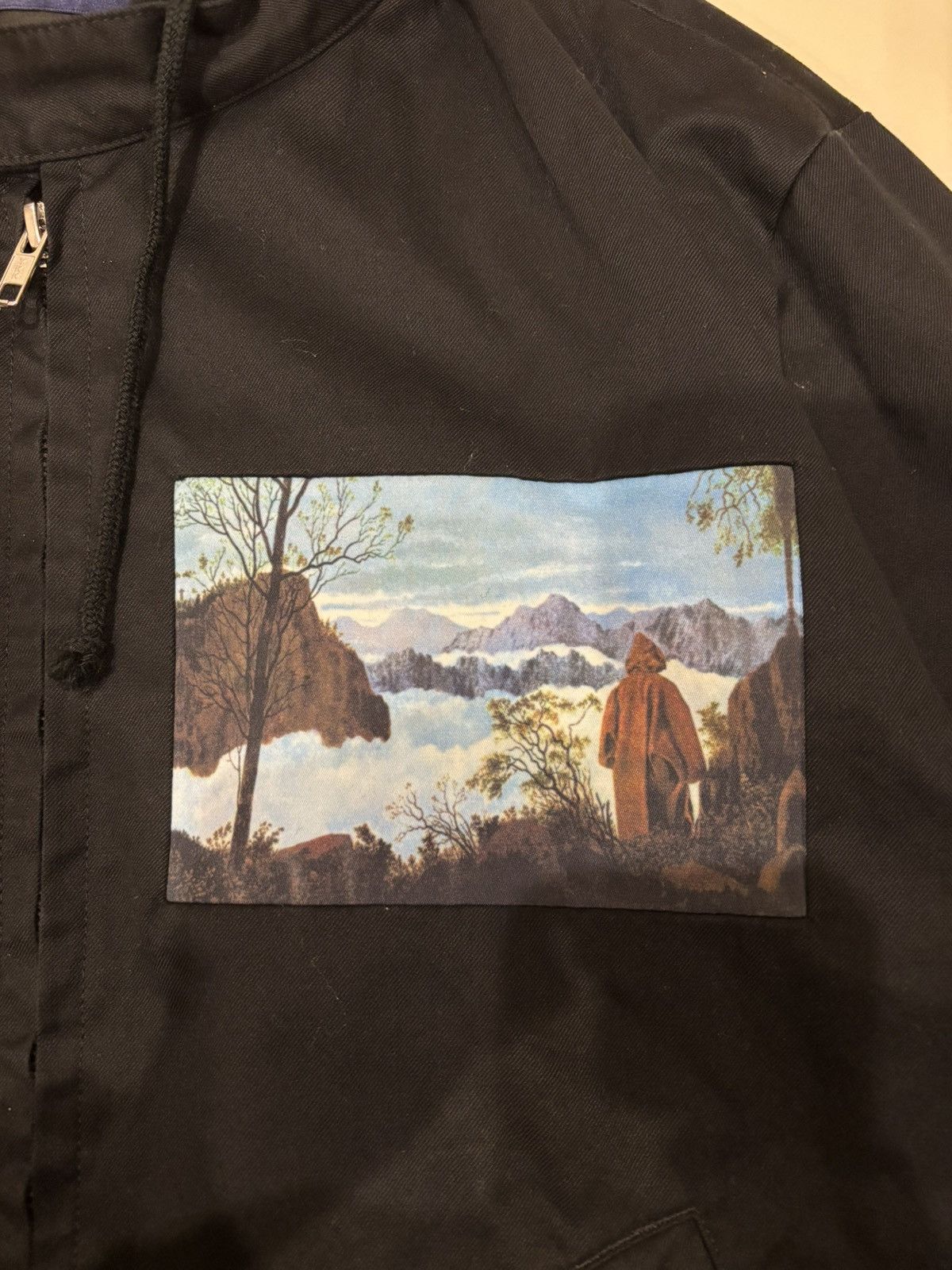 John Undercover Joy Division John Undercover AW18 Chest Graphic Zip Hoodie Size US M / EU 48-50 / 2 - 5 Thumbnail