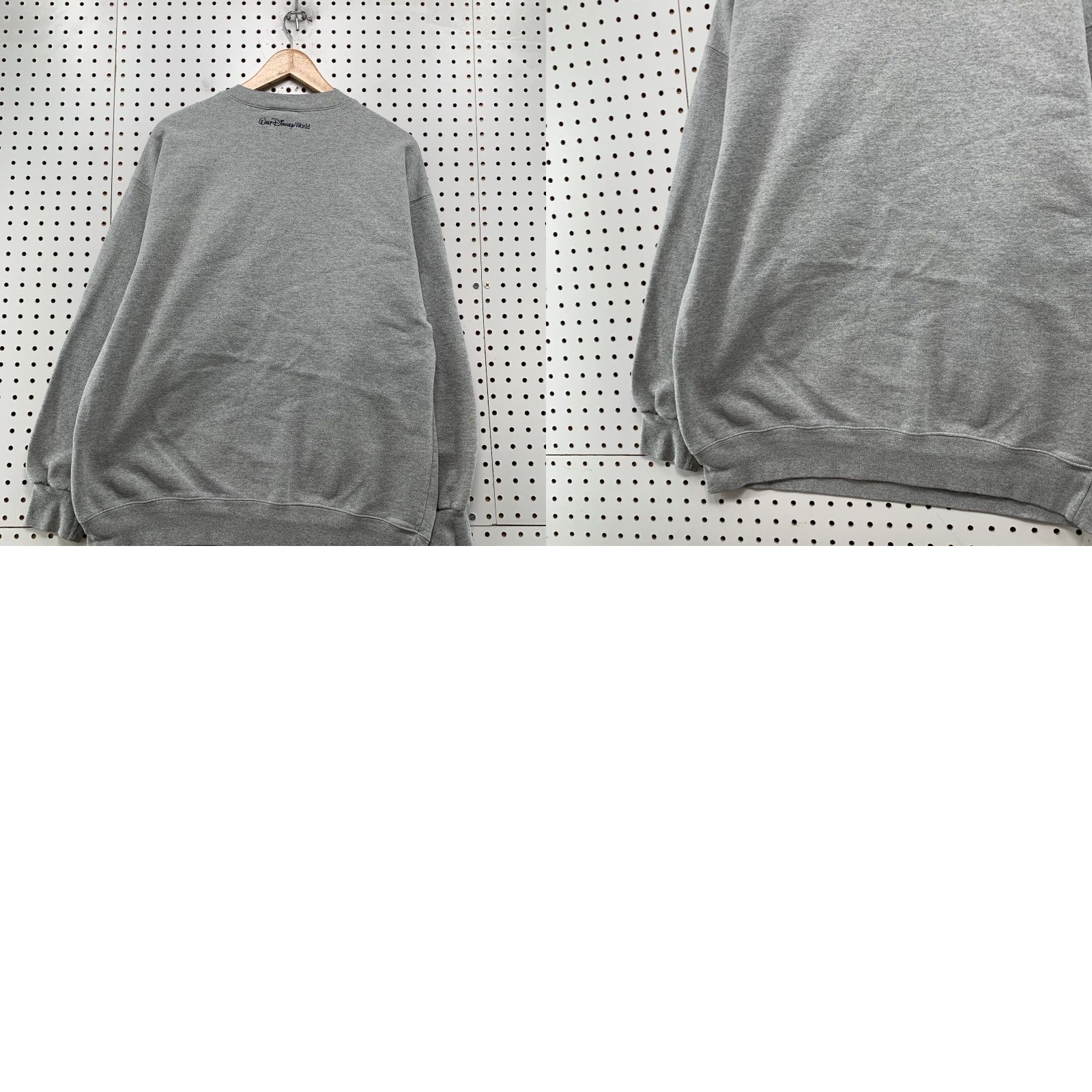 Disney VINTAGE Disney Sweatshirt Mens Large Gray Embroidered Mickey Mouse Crewneck USA Size US L / EU 52-54 / 3 - 9 Thumbnail