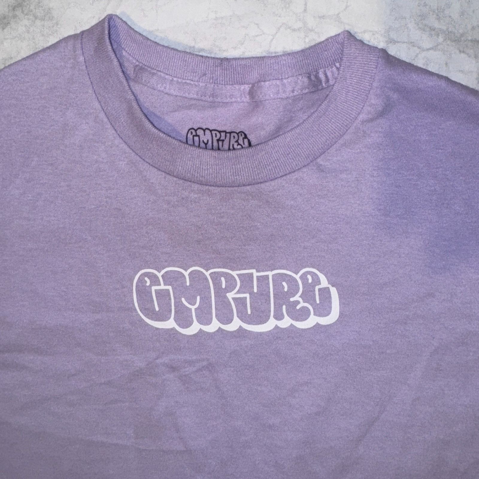 Empyre Empyre Graffiti Logo Skateboarding Purple Skater Tshirt - M Size US M / EU 48-50 / 2 - 2 Thumbnail
