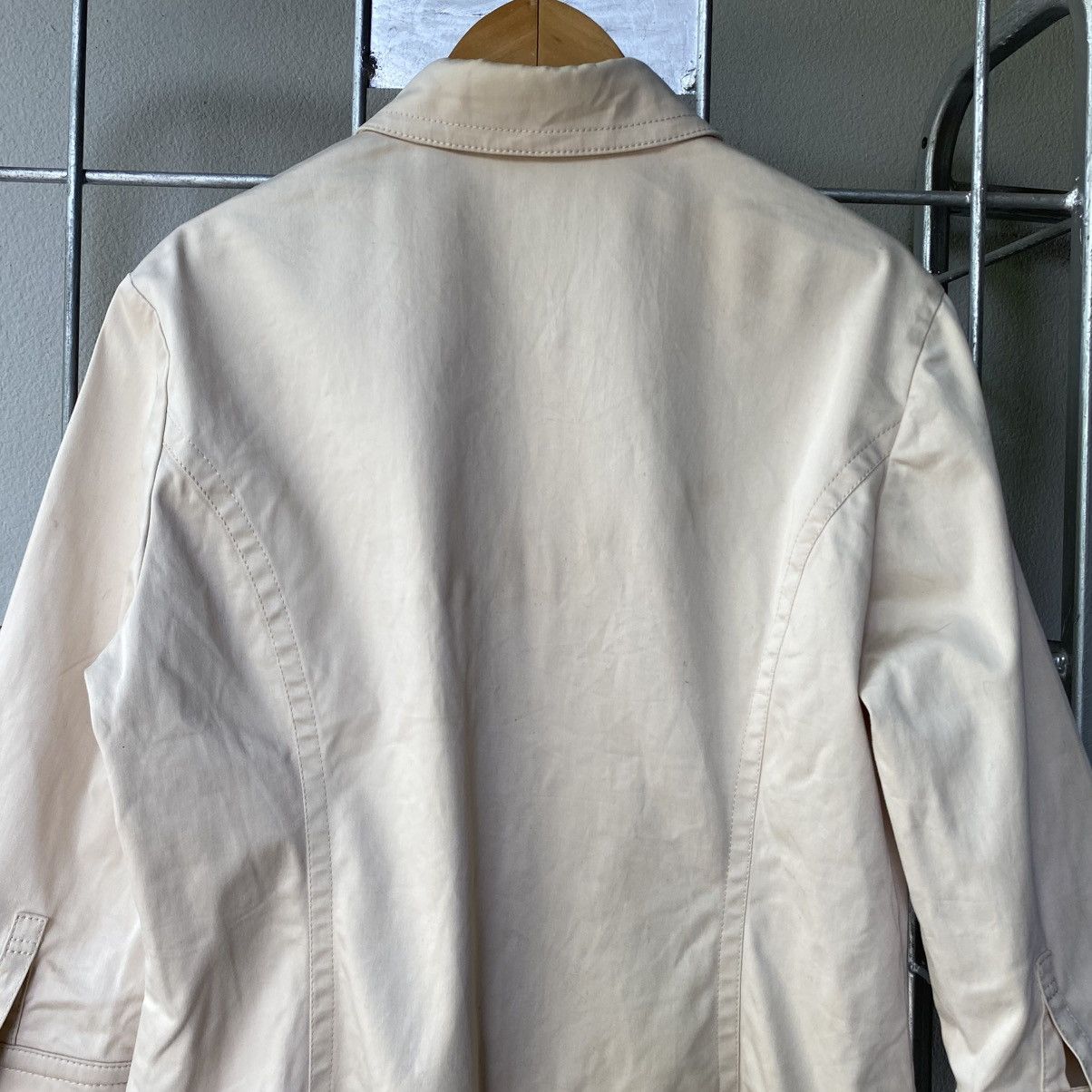 Courreges Courreges Gold Collared Fitted Shirt Size L / US 10 / IT 46 - 15 Thumbnail