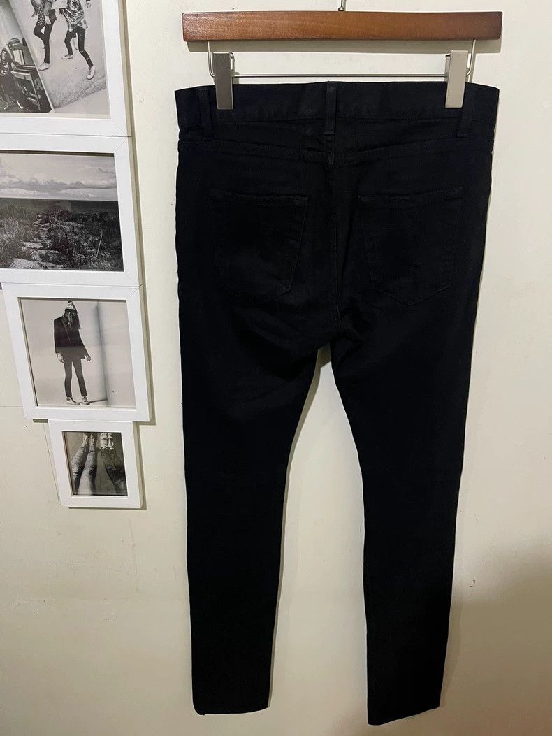 Saint Laurent Paris saint Laurent paris16SS Genuine Knife Cut Big Damage Black Size US 29 - 4 Thumbnail