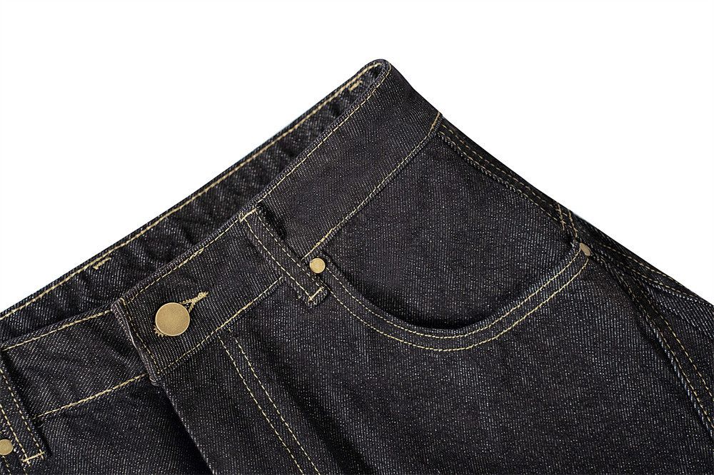 Japanese Brand × Vintage Men's contrast pocket loose wide-leg scimitar jeans Size US 32 / EU 48 - 4 Thumbnail