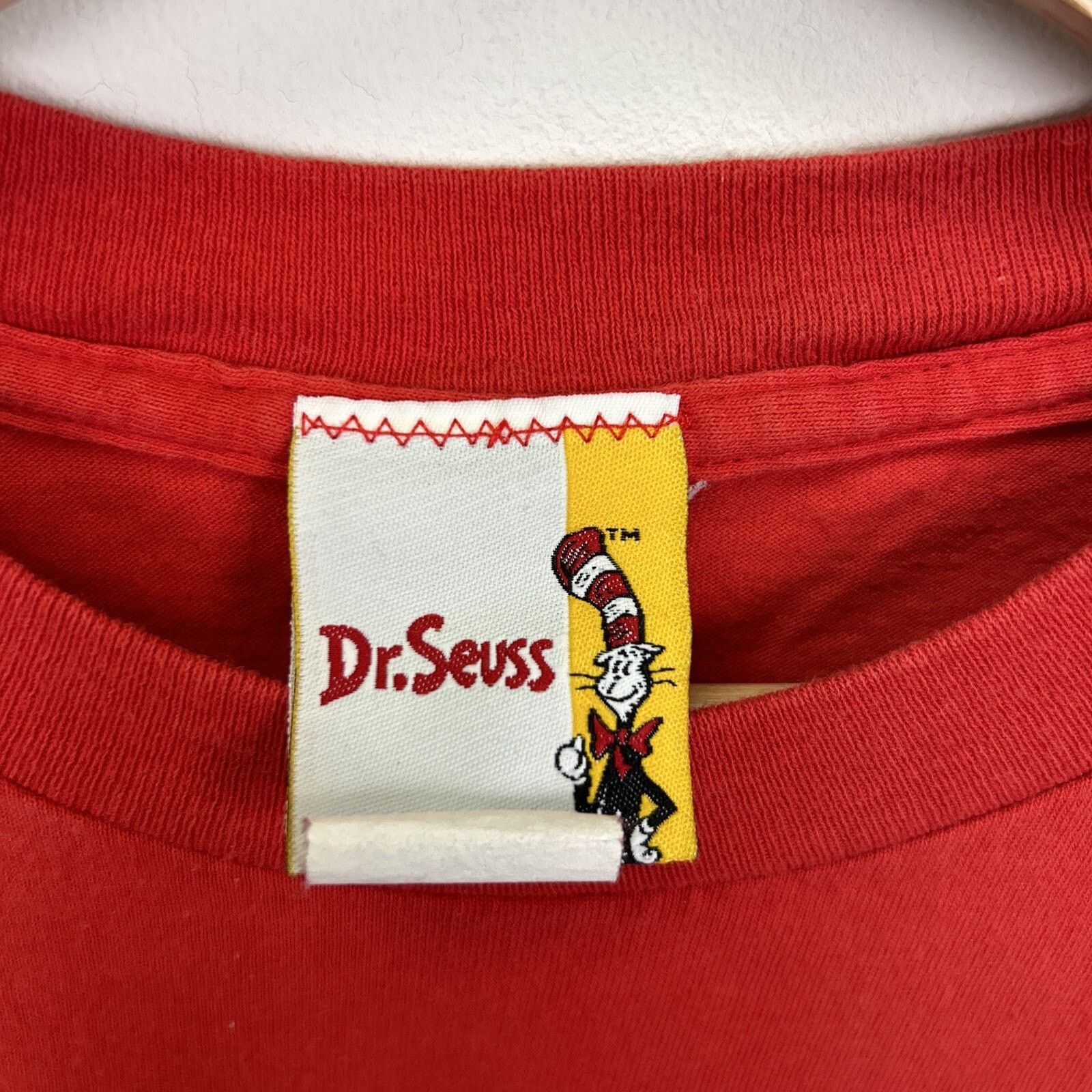 Vintage Dr Seuss 1999 Cat In The Hat Vintage Christmas L-shirt Large Size US L / EU 52-54 / 3 - 4 Thumbnail