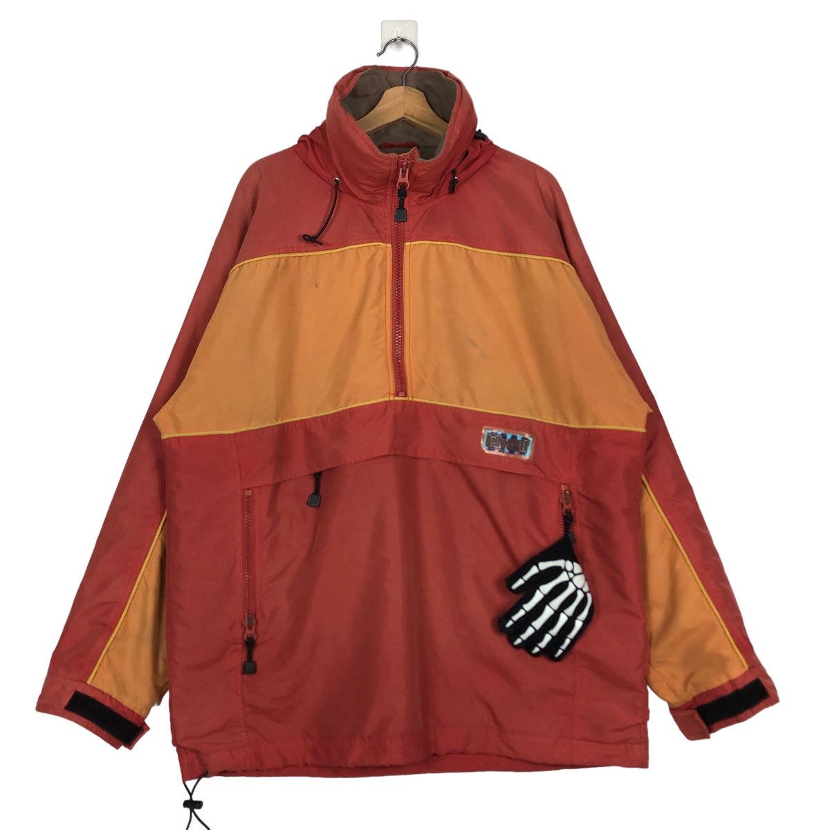 Japanese Brand 🔥Rare Multi Colour Design Survival Jacket Helly Hansen Size US L / EU 52-54 / 3 - 2 Thumbnail