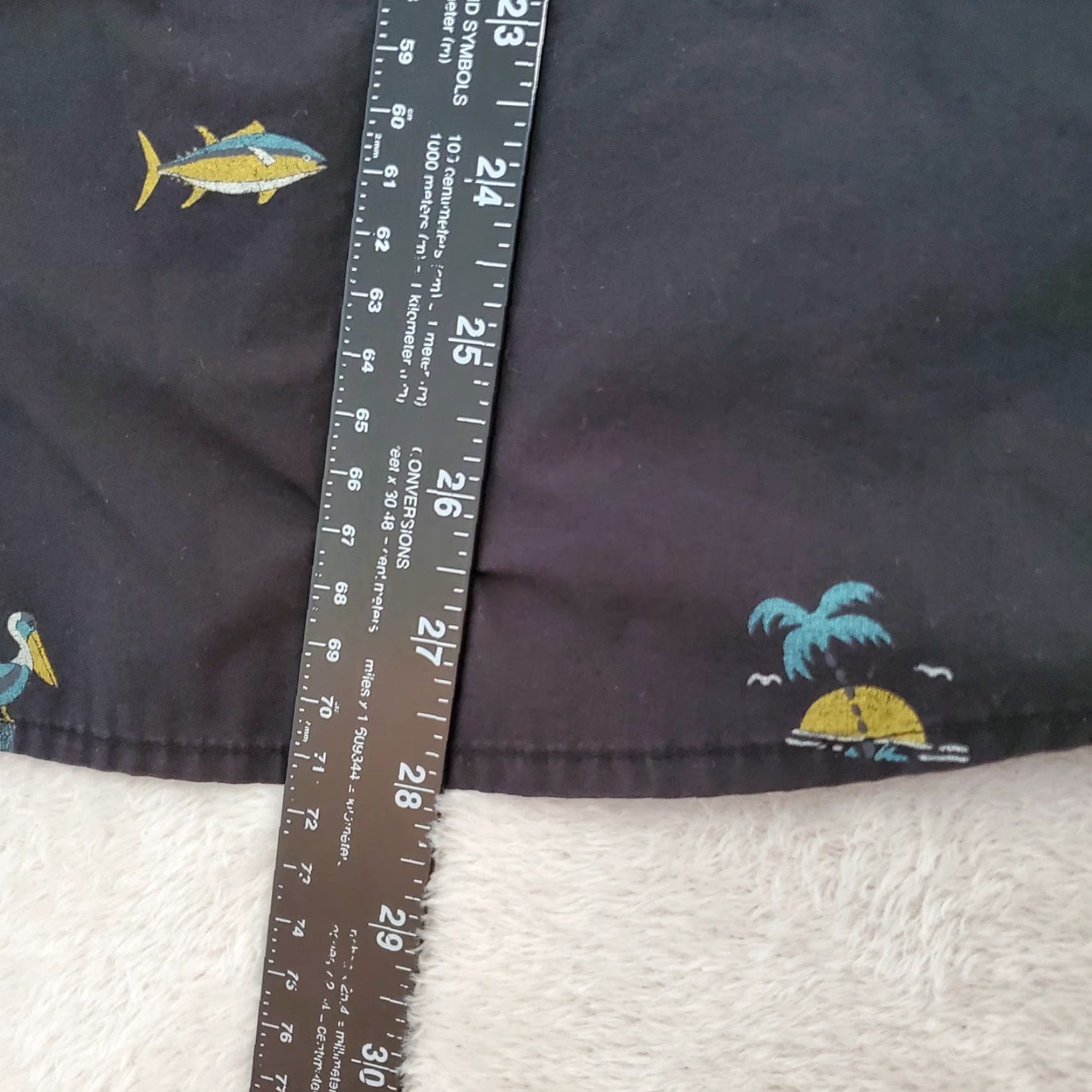 Vintage Salty Crew Shirt Mens L Black Pelican Print Button Up Short Sleeve Collared Camp Fish Outdoor Size US L / EU 52-54 / 3 - 7 Thumbnail