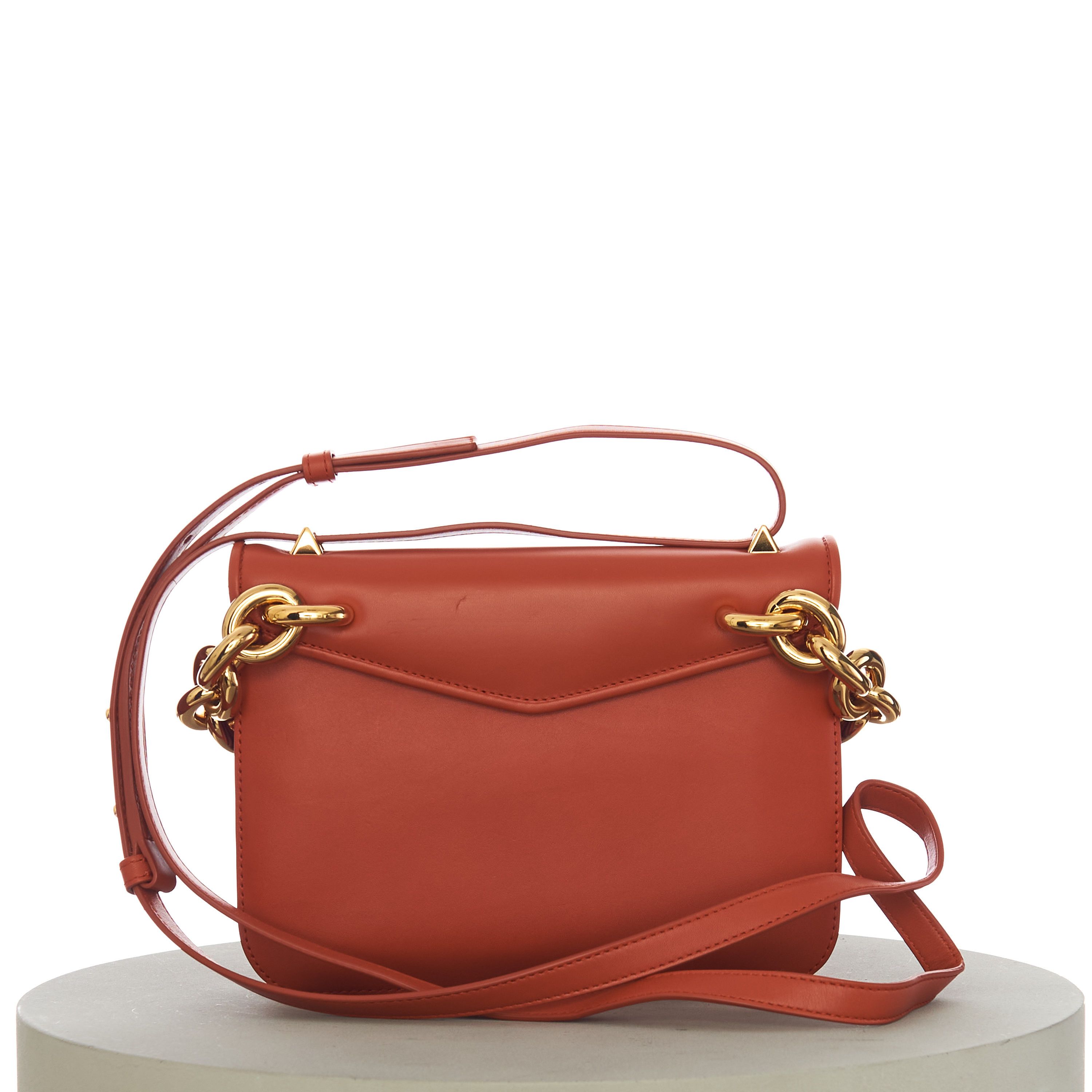 Bottega Veneta MOUNT Small Envelope Chain Bag In Maple Leather Size ONE SIZE - 8 Thumbnail