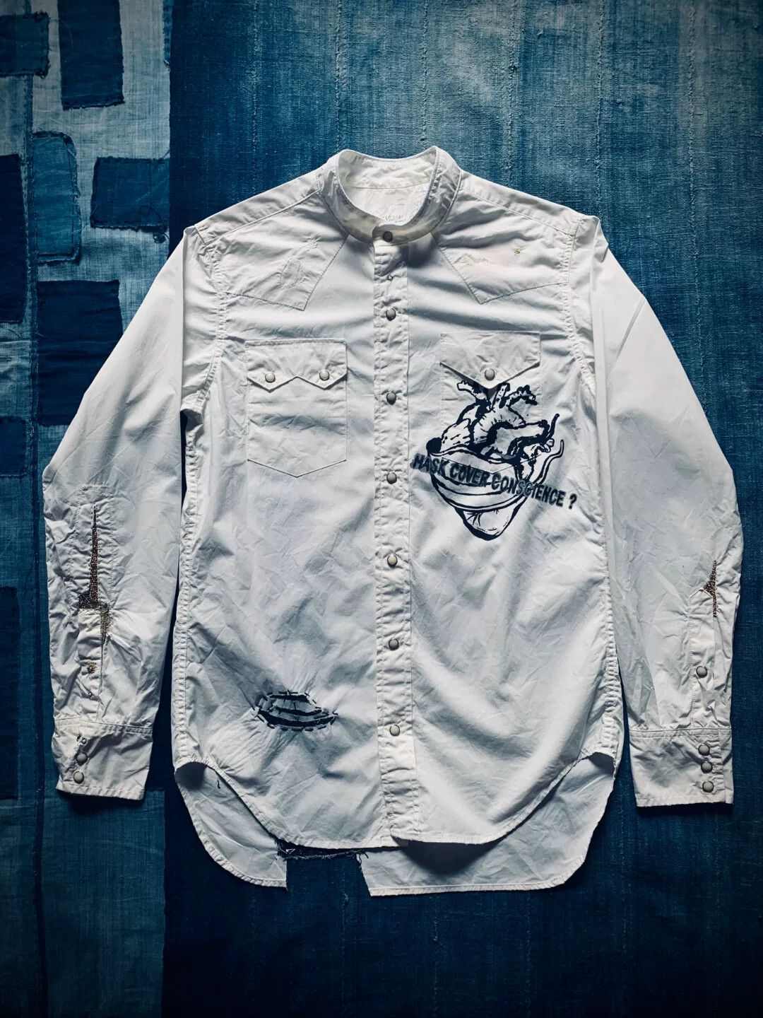 Kapital Kapital Limited Damaged Western Shirt Size US L / EU 52-54 / 3 - 1 Thumbnail