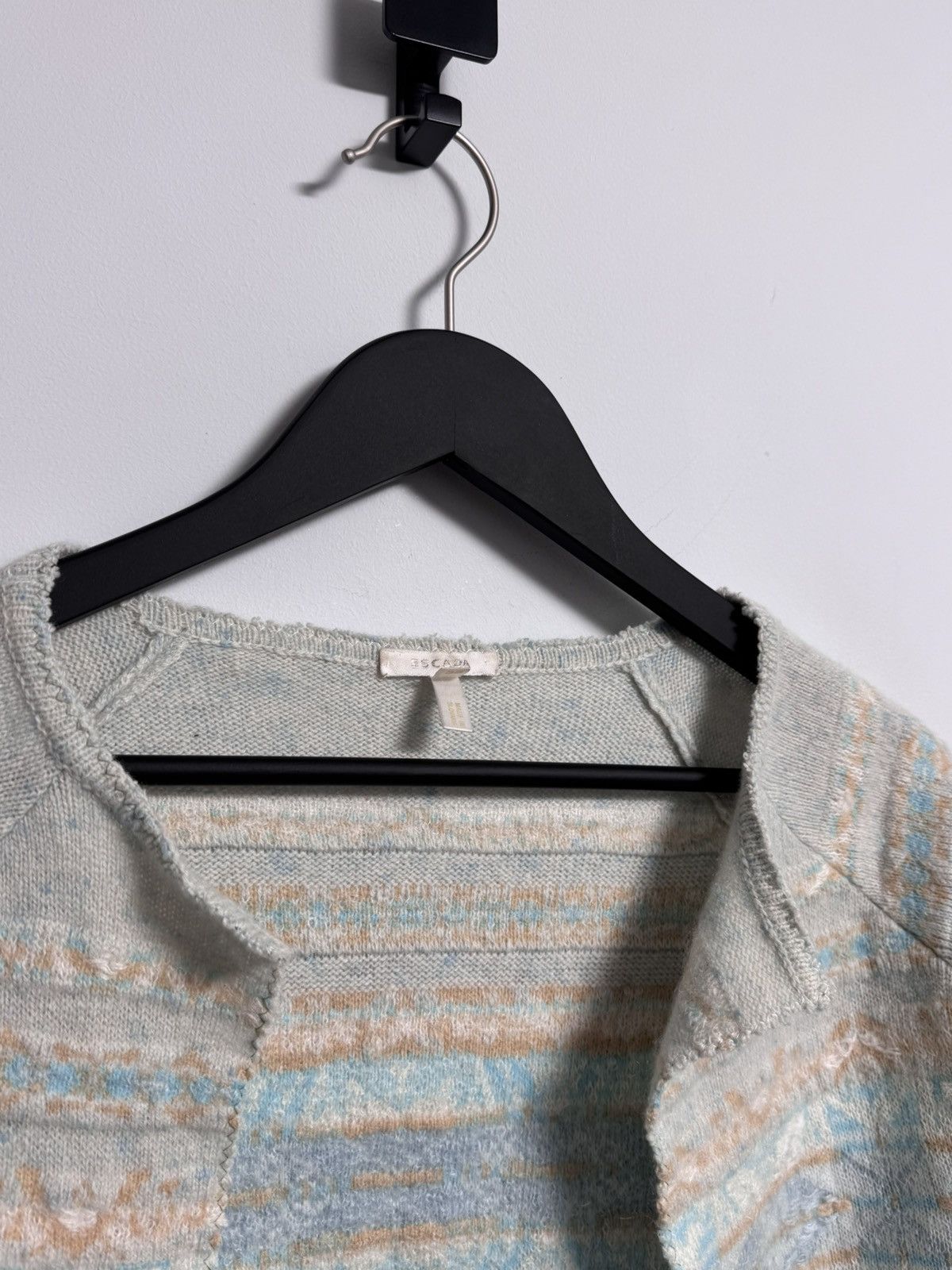 Escada Escada Knit Cotton Cardigan Sweater Size XS / US 0-2 / IT 36-38 - 2 Thumbnail