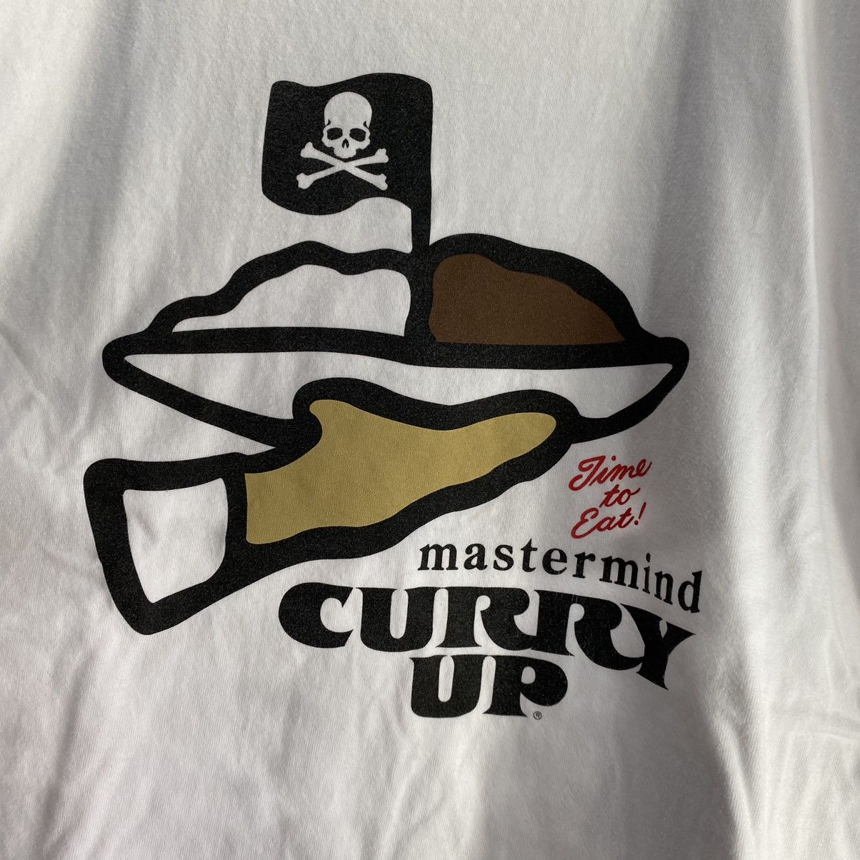 Japanese Brand MASTERMIND JAPAN MASTER MIND CURRY UP TIME TO EAT RARE Size US S / EU 44-46 / 1 - 5 Thumbnail