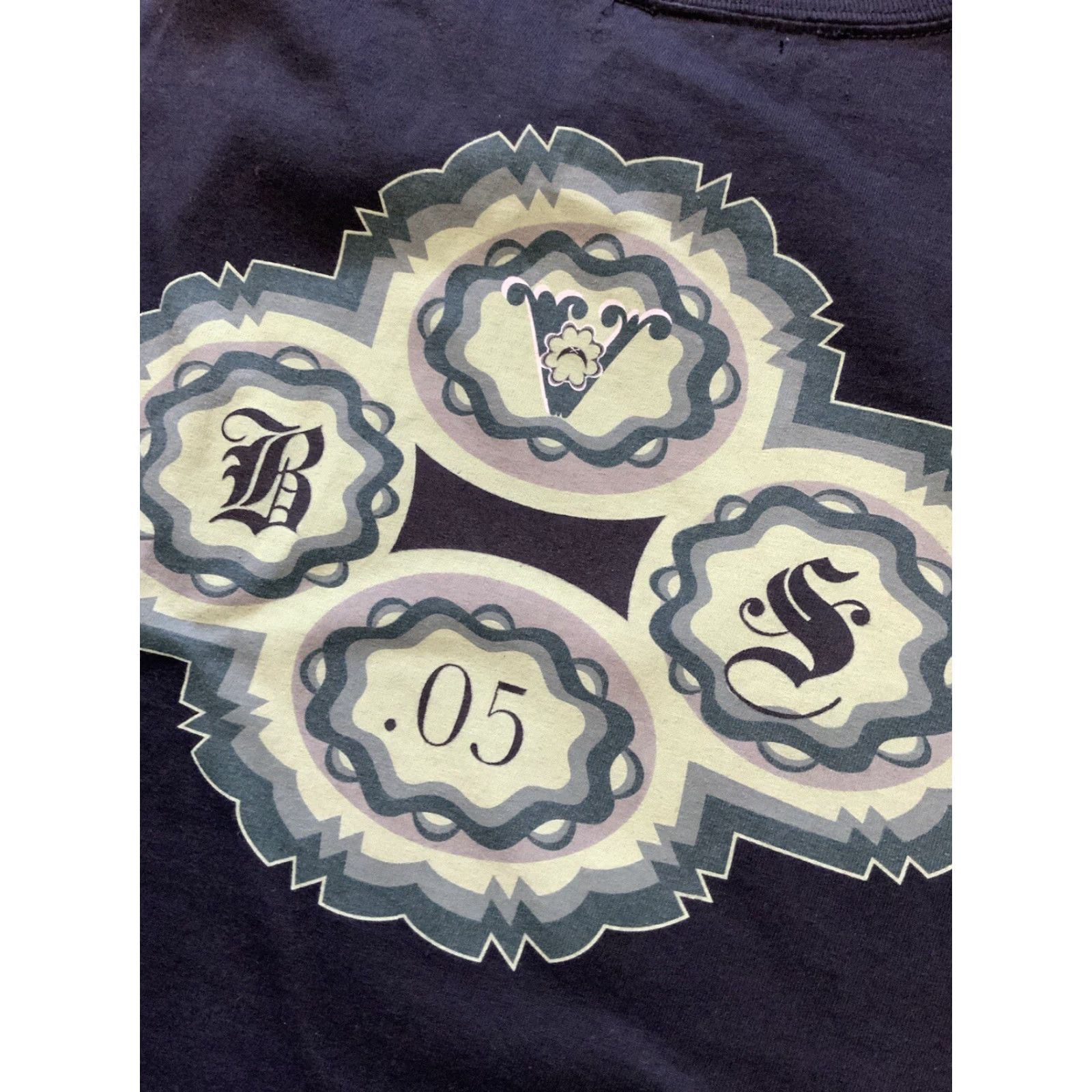 Black Scale VINTAGE Black Scale Blvck Scvle Of Vmericv V Black/Green Graphic S/S Crewneck T-Shirt XL Size US XL / EU 56 / 4 - 7 Thumbnail