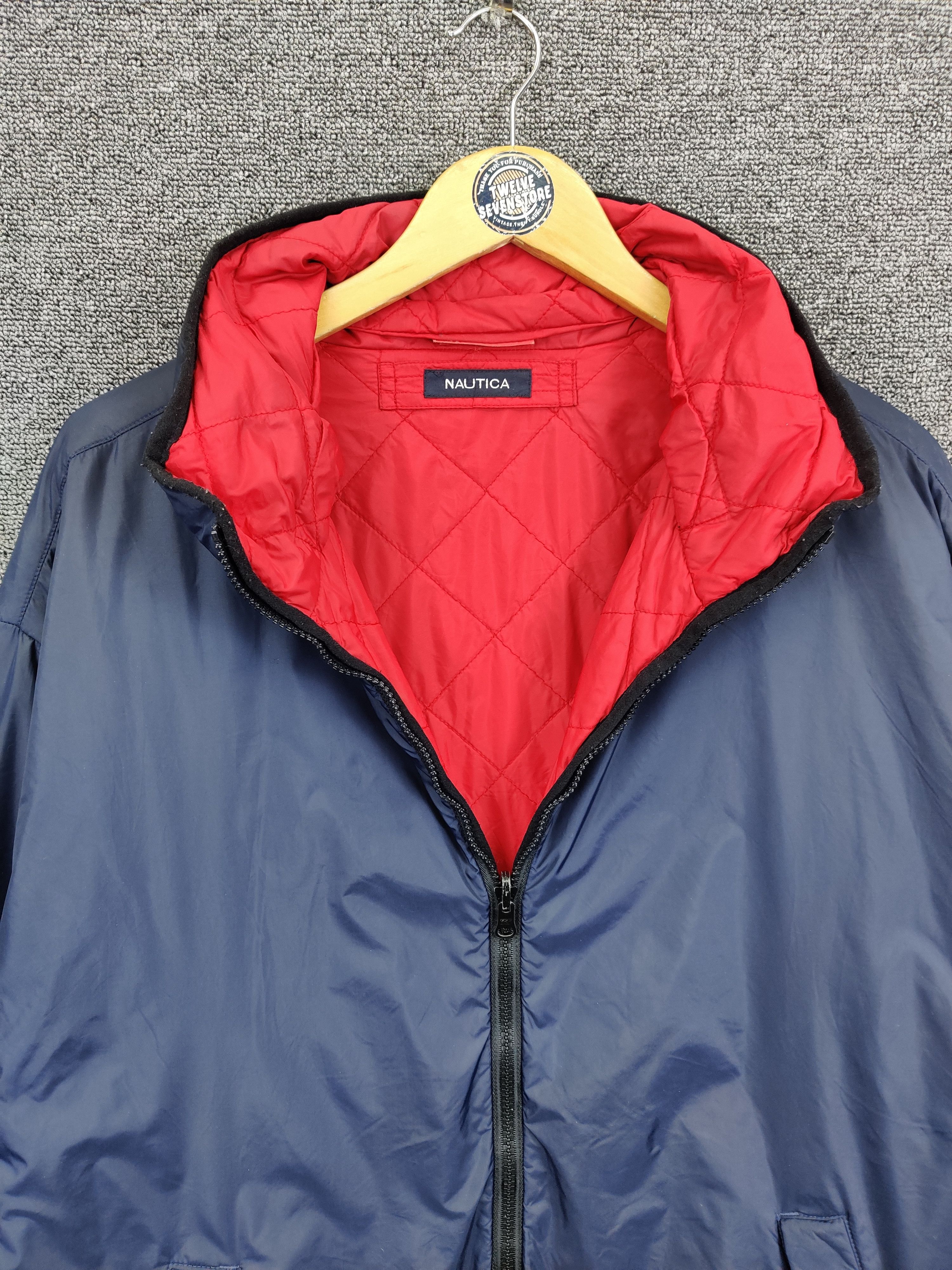 Nautica Vintage Nautica Reversible Quilted Jacket Size US XL / EU 56 / 4 - 9 Thumbnail