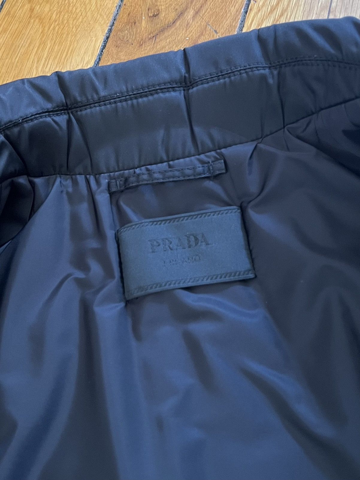 Prada Prada Nylon Padded Zip Jacket Size US S / EU 44-46 / 1 - 8 Thumbnail