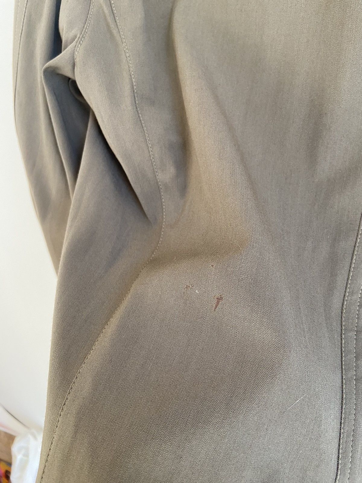 Versace Vintage Versace Khaki Blazer Size XS / US 0-2 / IT 36-38 - 9 Thumbnail