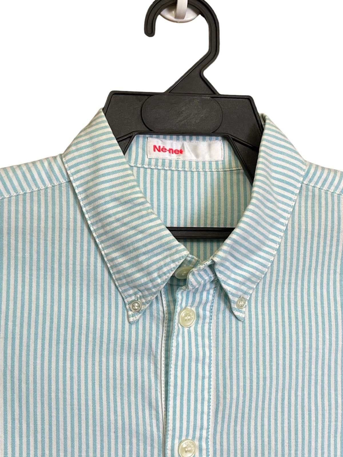 Issey Miyake NE-NET by ISSEY MIYAKE 3 QUARTER HAND BUTTON UPS SHIRT Size M / US 6-8 / IT 42-44 - 3 Thumbnail
