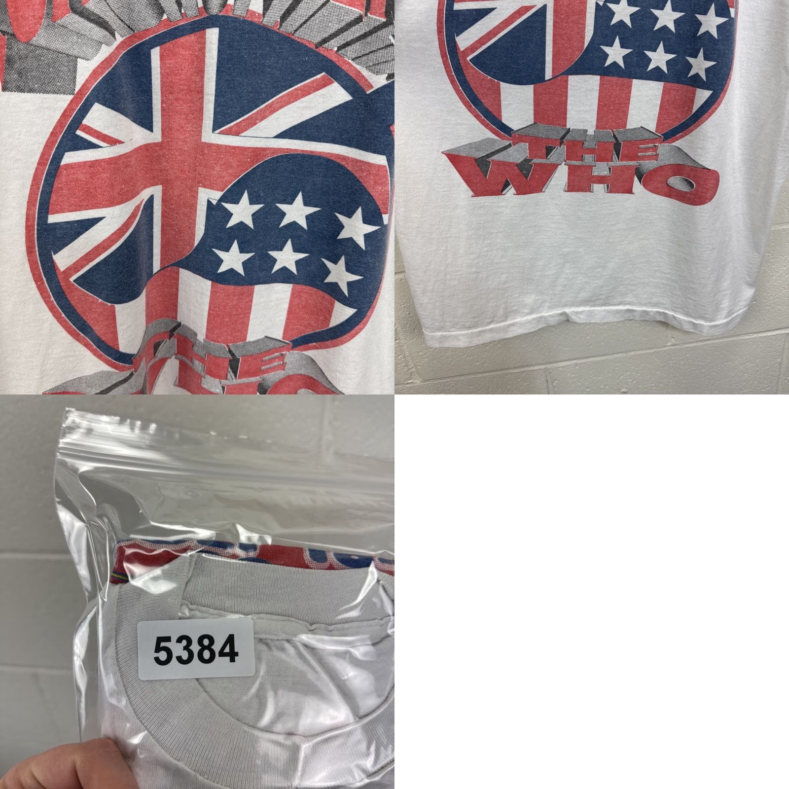 Fruit Of The Loom The Who Vintage 1996 Quadrophenia Madison Square Garden Double Sided Size L Size US L / EU 52-54 / 3 - 10 Thumbnail
