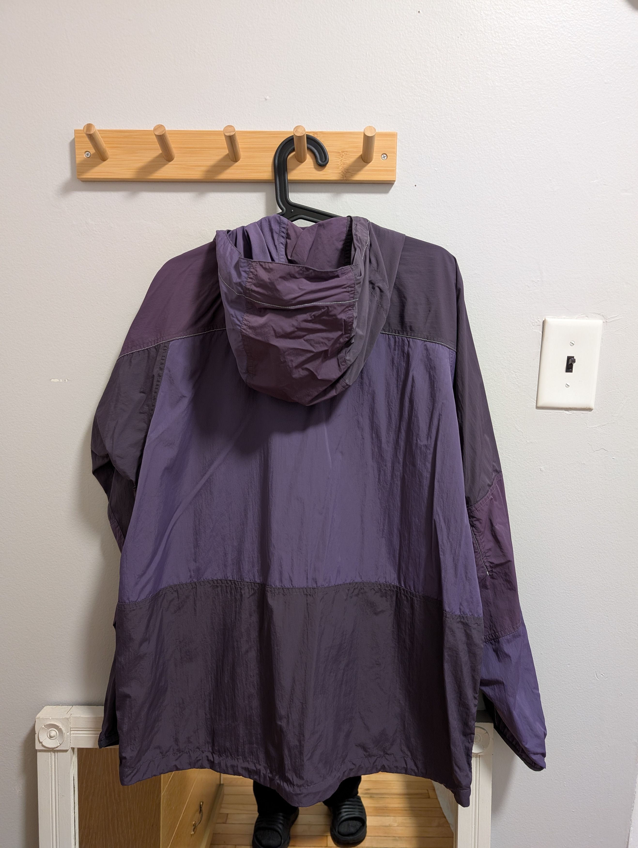 And Wander × Gramicci Patchwork Wind Hoodie - NWT - Multi Purple - And Wonder Size US L / EU 52-54 / 3 - 6 Thumbnail