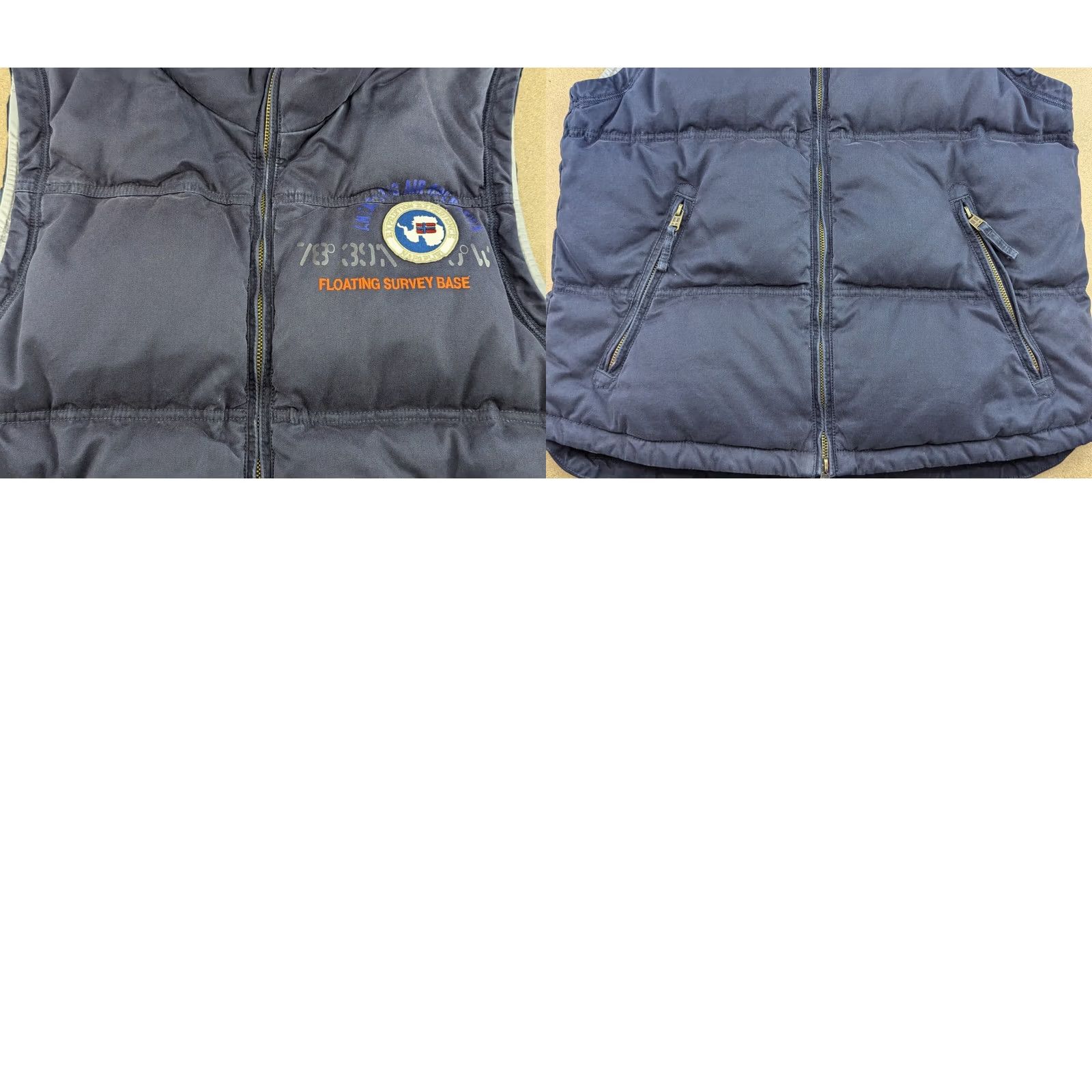 Napapijri Napapijri Vest Mens Size L Blue Duck Down Full Zip Puffer Jacket Large Casual Clothing Gilet Size US L / EU 52-54 / 3 - 11 Thumbnail