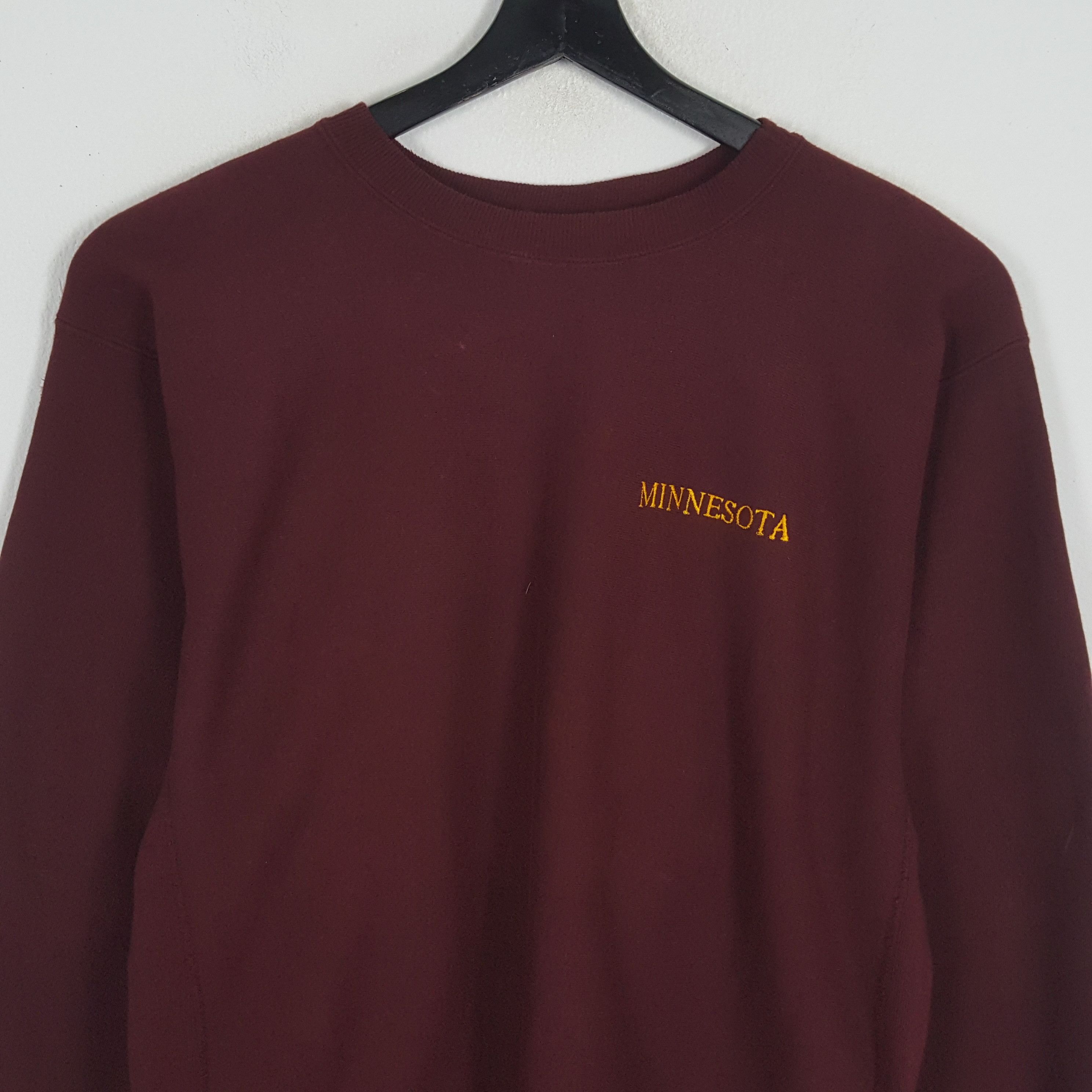 Champion × Vintage MINNESOTA Streetwear Style CHAMPION Sweatshirt Size US L / EU 52-54 / 3 - 2 Thumbnail