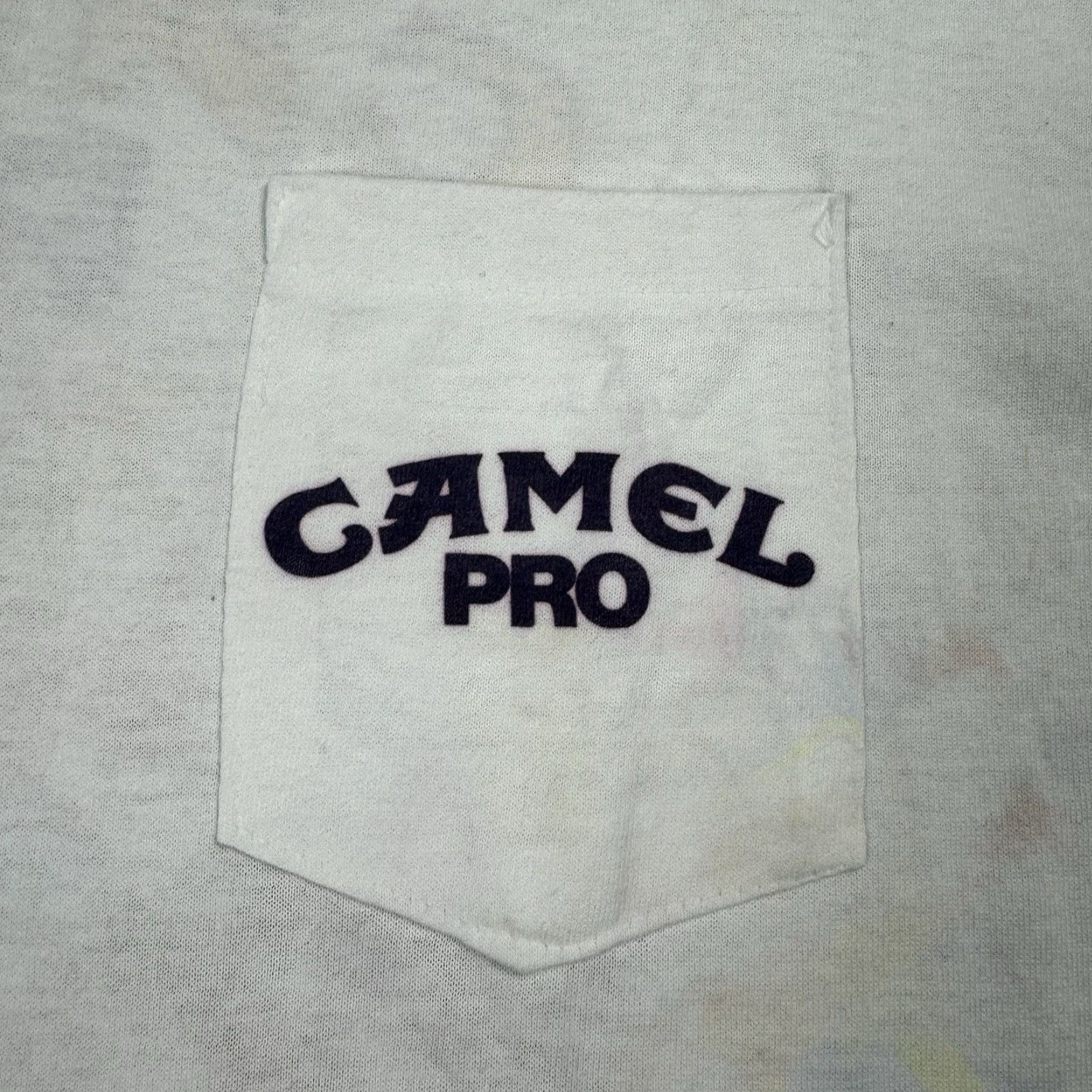 Camel VINTAGE Camel Pro T-Shirt Joe Camel Graphic Print 90s XL White Mens Size US XL / EU 56 / 4 - 4 Thumbnail