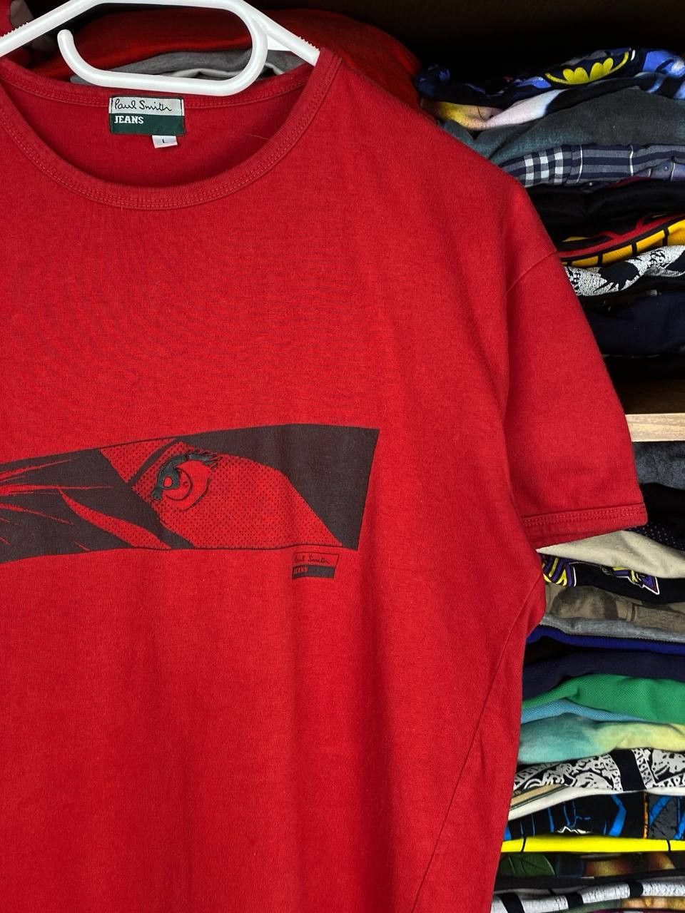 Paul Smith Vintage Paul Smith Jeans 00s Graphic Woman Eye Tee Size US L / EU 52-54 / 3 - 3 Thumbnail