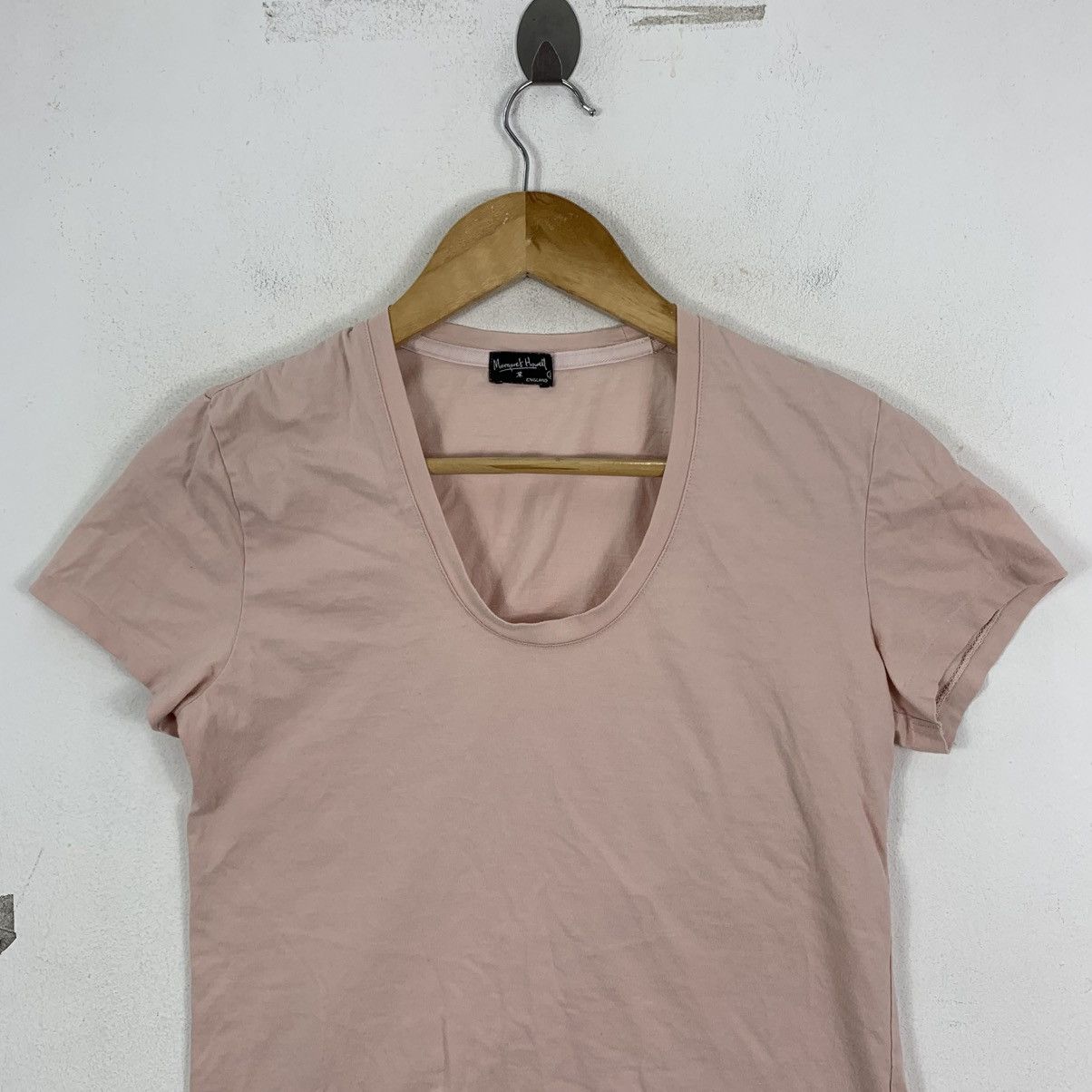 Margaret Howell Vintage 90s MARGARET HOWELL LONDON Plain Short Sleeve Tshirt Size S / US 4 / IT 40 - 3 Thumbnail