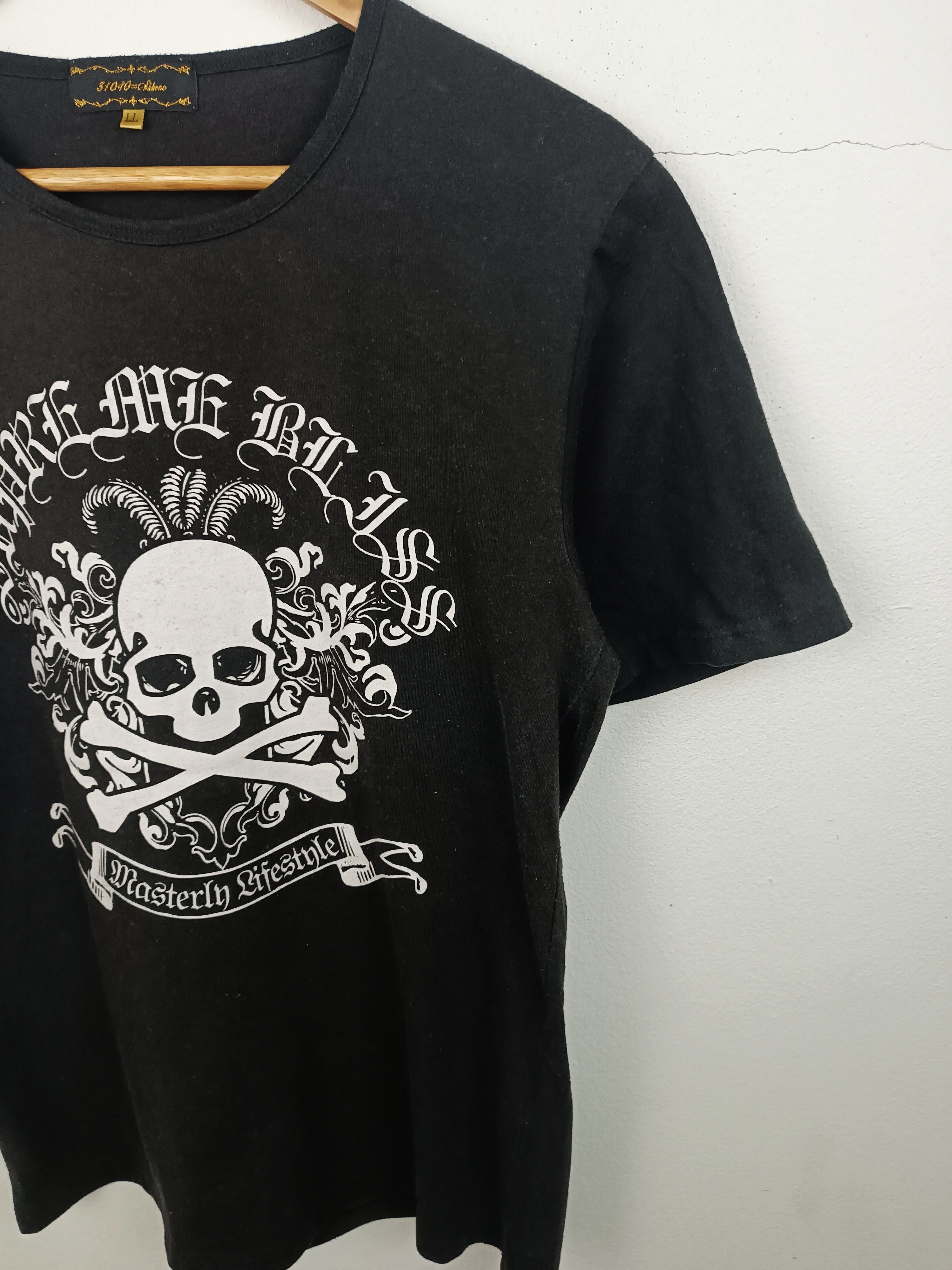 Other VINTAGE Y2K SUPREME BLISS SKULL AFFLICTION IFSIXWASNINE PUNK Size US M / EU 48-50 / 2 - 8 Thumbnail