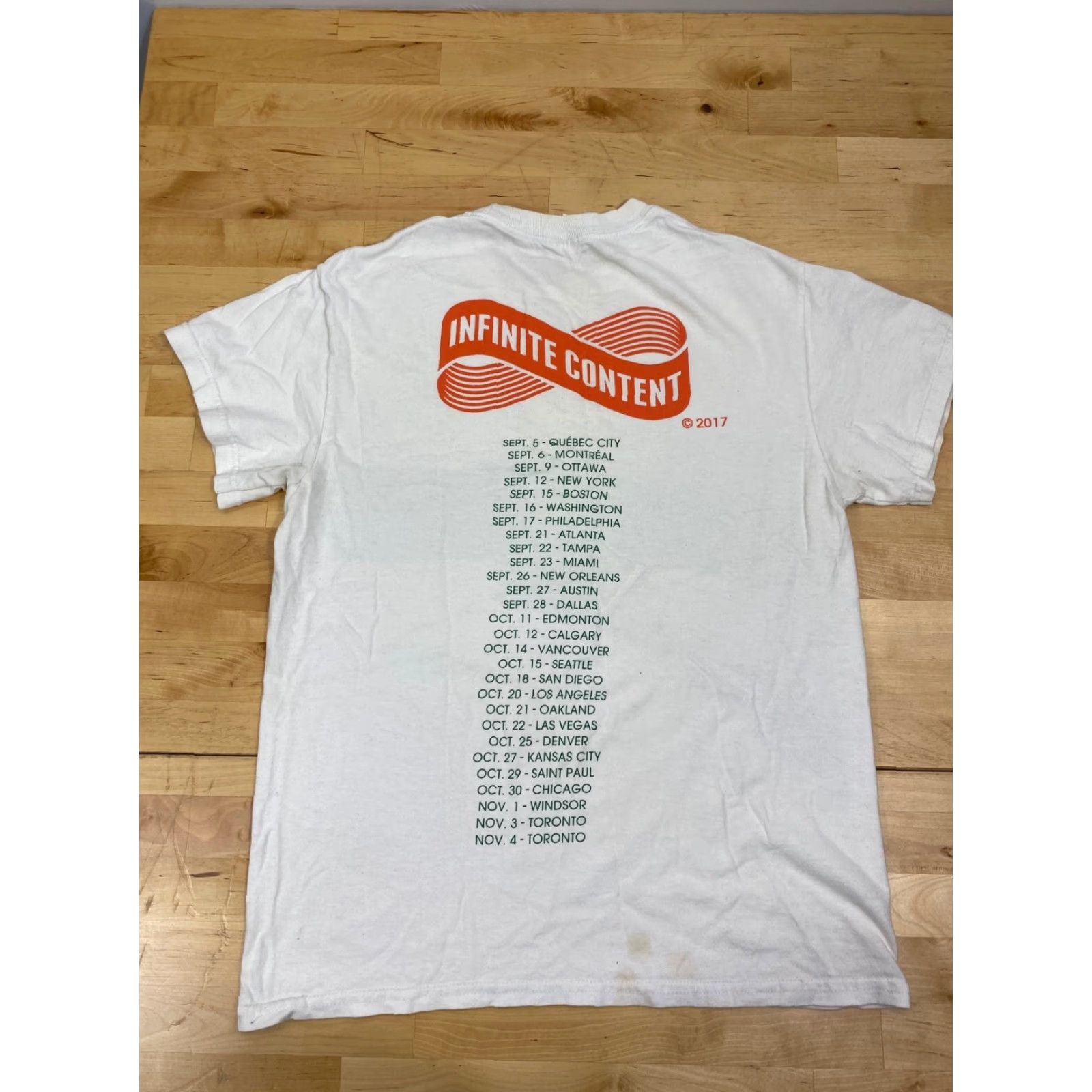 Gildan Arcade Distress #1592 Short Sleeve Shirt White S Gildan Crew Logo Unisex Adults T-Shirt Size US S / EU 44-46 / 1 - 5 Thumbnail