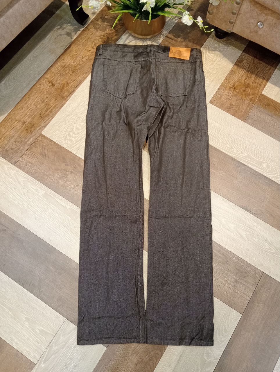 Louis Vuitton LUXURY LOUIS VUITTON COMBINE WOOL COTTON DENIM PANTS Size US 34 / EU 50 - 13 Thumbnail