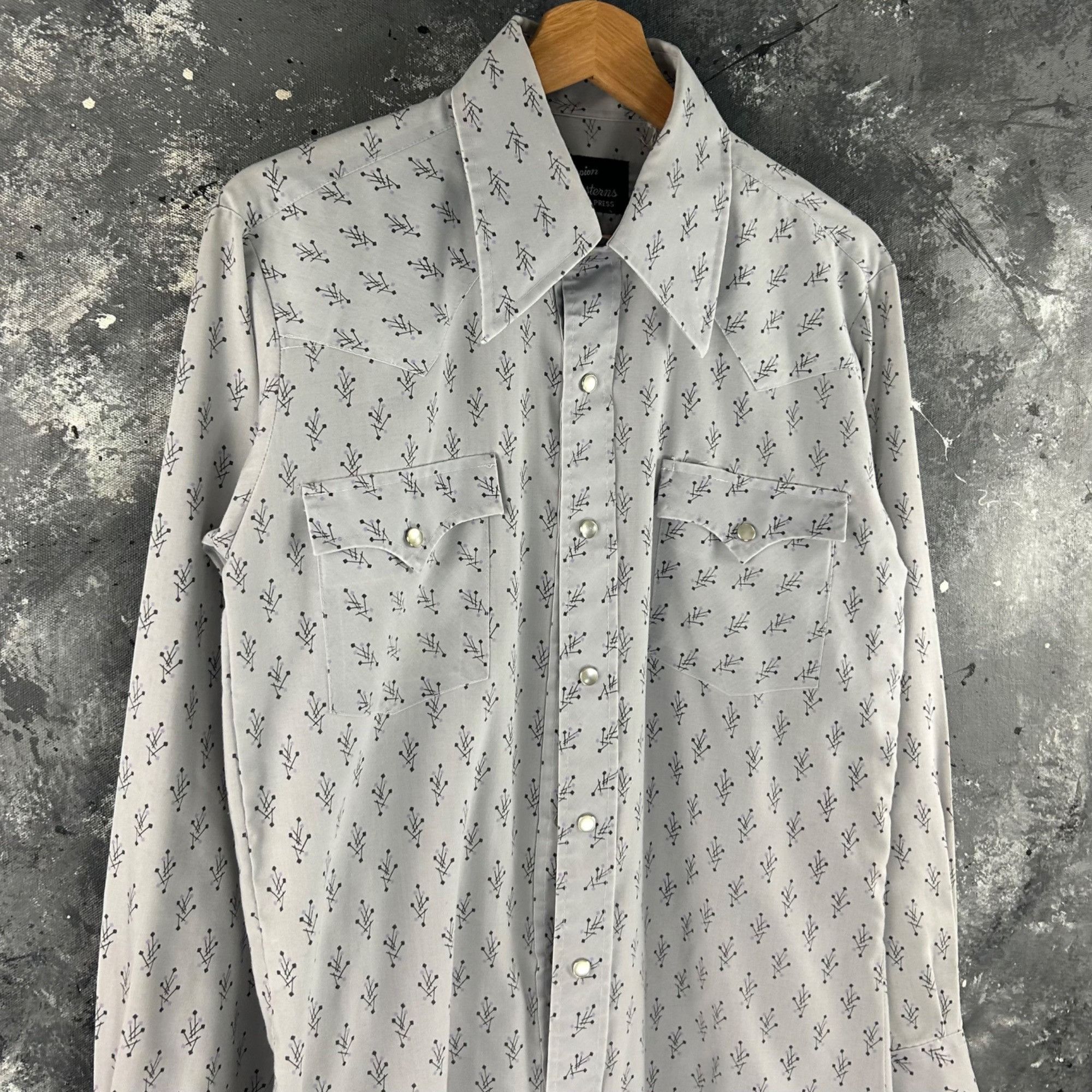 Vintage Vintage 70’s Disco pearl snap shirt Size US L / EU 52-54 / 3 - 2 Thumbnail