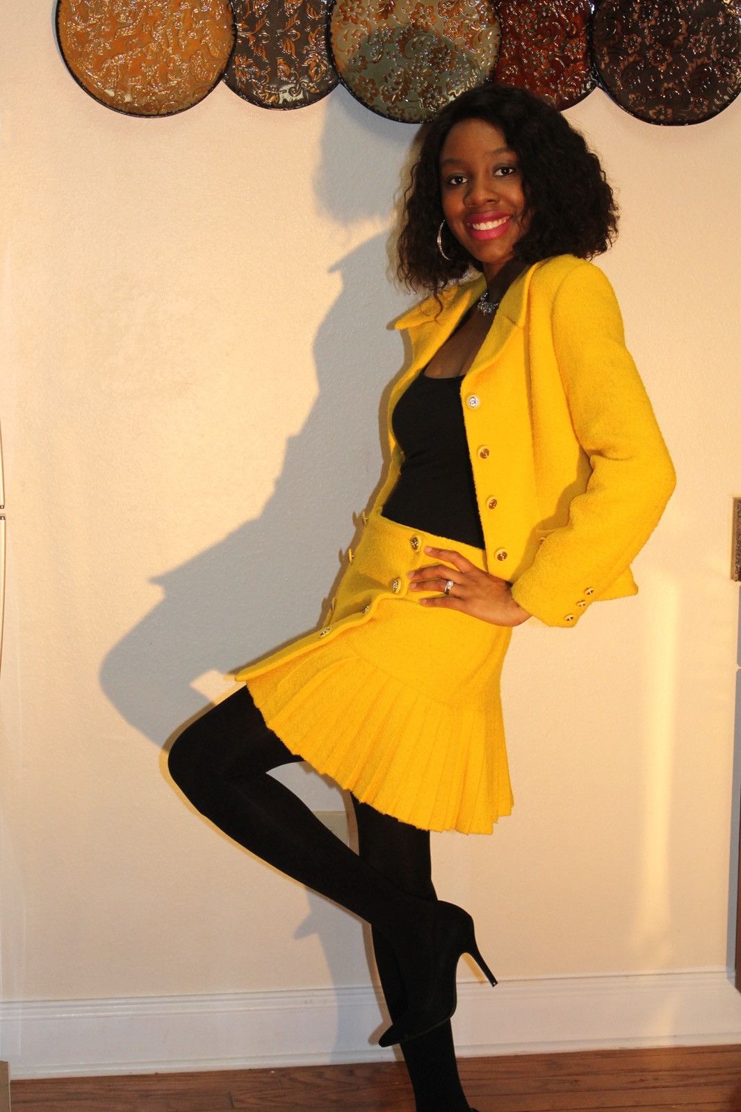 Other Nouritano Karess Paris Vintage Bouclé 2-Piece Set Size XS / US 0-2 / IT 36-38 - 5 Thumbnail