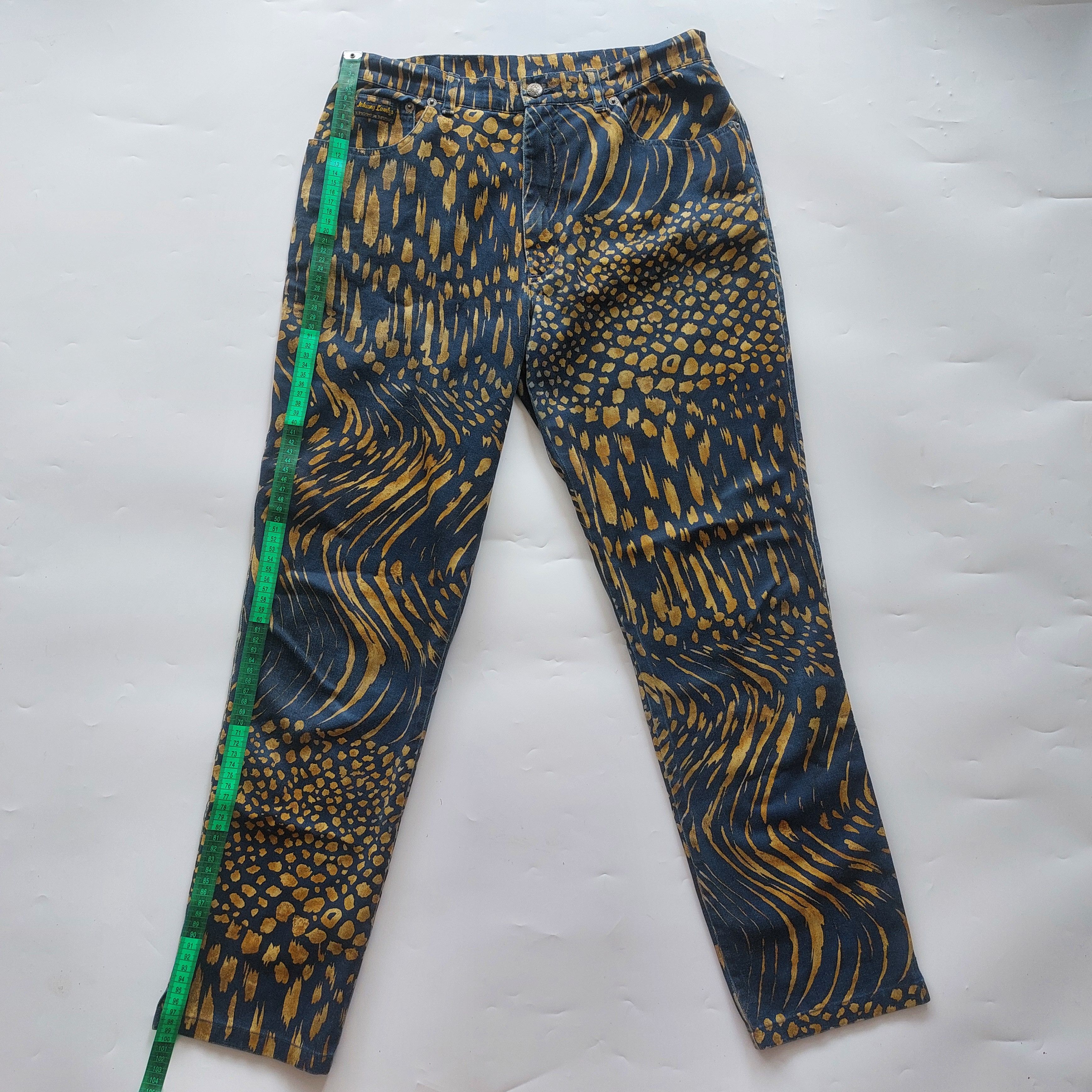 Japanese Brand Full Print Johnny Lambs Pants Size US 30 / EU 46 - 5 Thumbnail