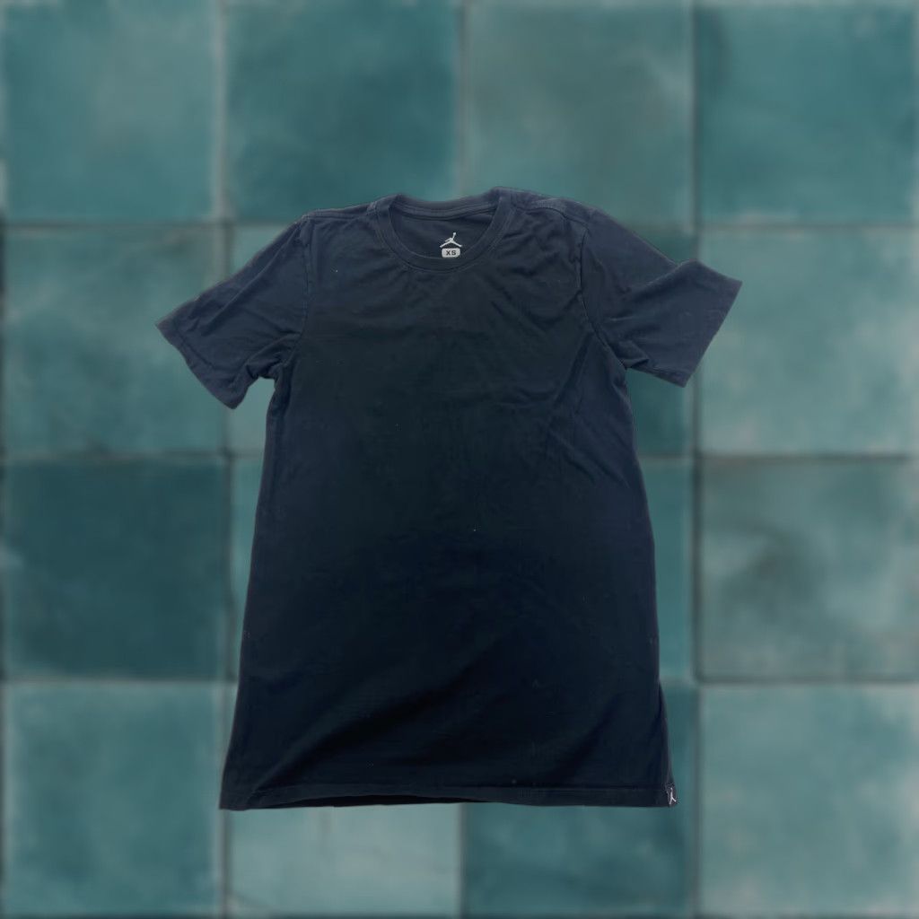 Jordan Brand Jordan Shirt Mens XS Short Sleeve Crew Neck Black Retro Sports Size US XS / EU 42 / 0 - 1 Thumbnail