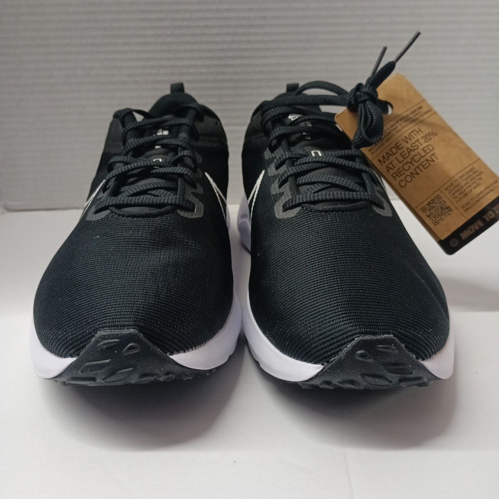 Nike Nike Downshifter 12 Men’s Shoes Black/White Size 11 (NWOB) Size US 11 / EU 44 - 2 Thumbnail