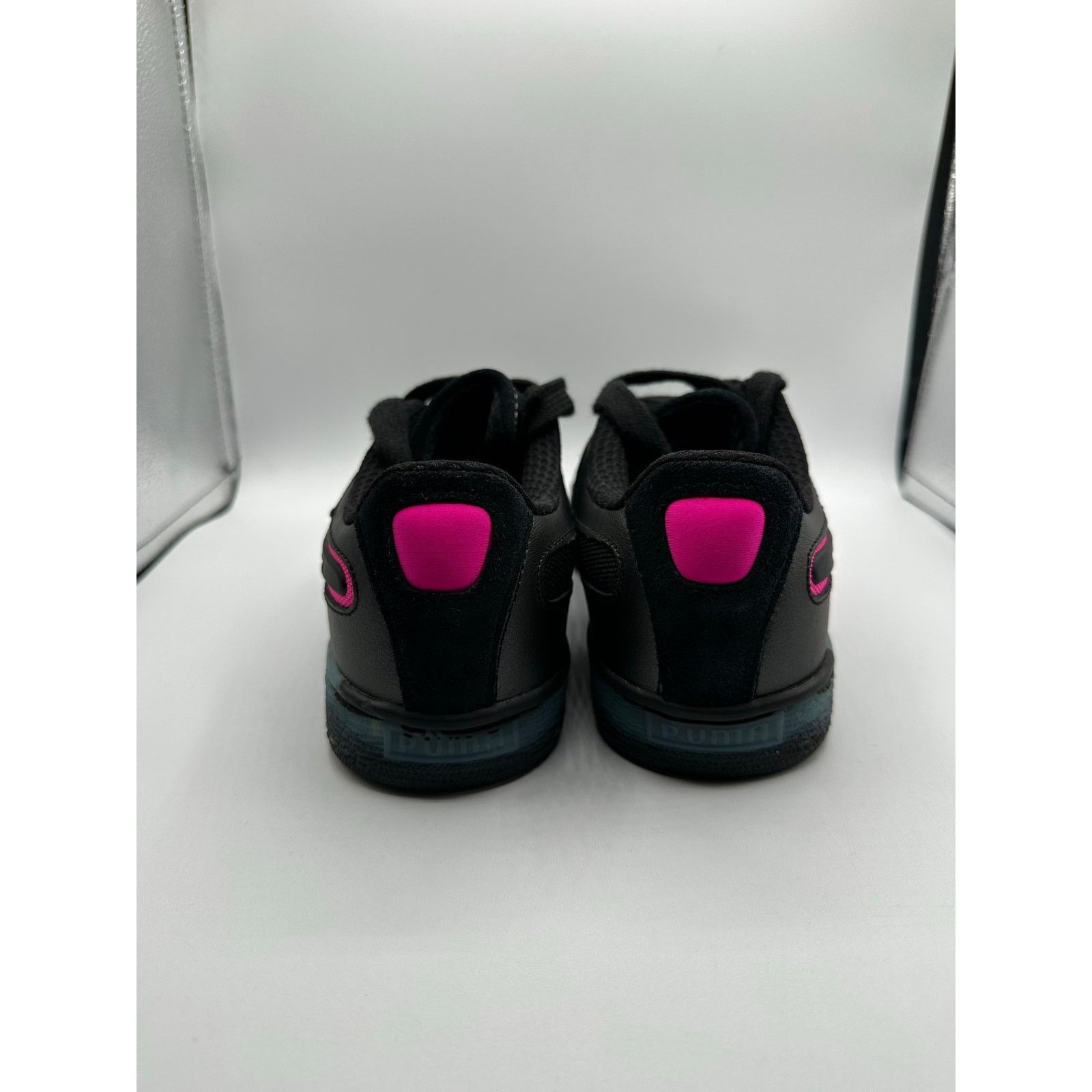 Puma Puma Suede GS “Neon Black” size 6y/7.5 women’s Size US 7.5 / IT 37.5 - 4 Thumbnail