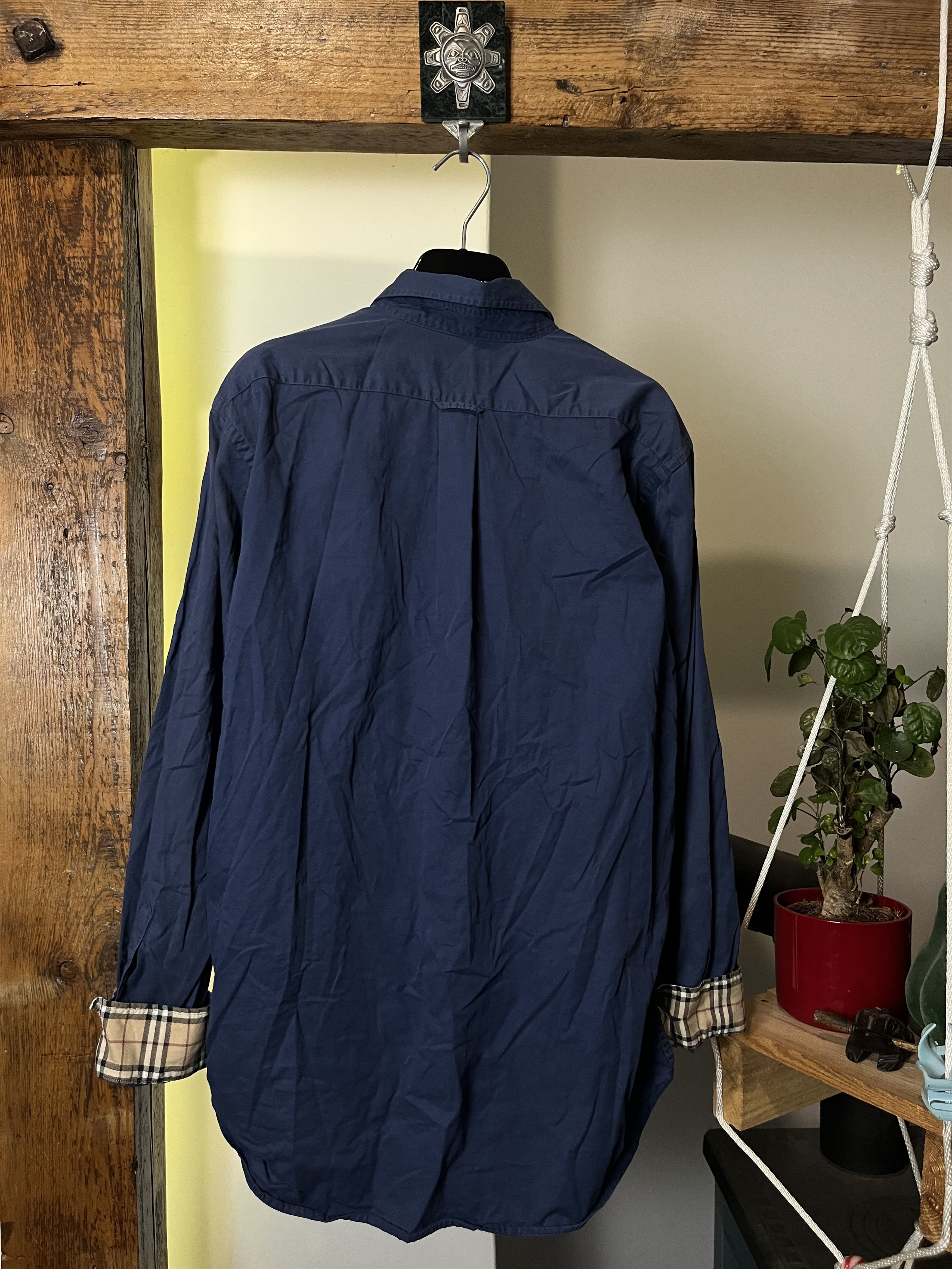 Burberry × Vintage Burberry London Nova Check Pattern Size US L / EU 52-54 / 3 - 2 Thumbnail