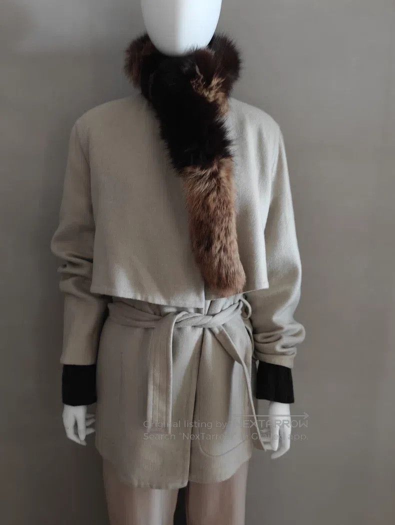 Hermes Hermes Margiela Era Double-Sided Cashmere Overcoat Size XS / US 0-2 / IT 36-38 - 6 Thumbnail