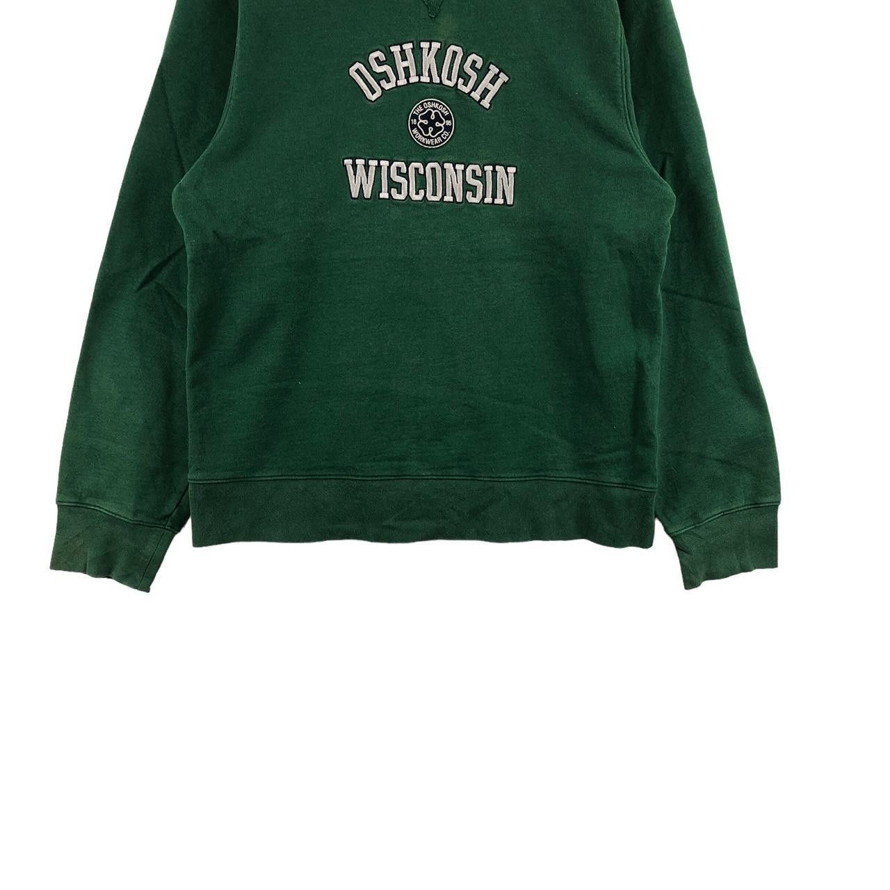 Oshkosh OSHKOSH WISCONSIN University Embroidered Sweatshirt Sweater Size M / US 6-8 / IT 42-44 - 4 Thumbnail